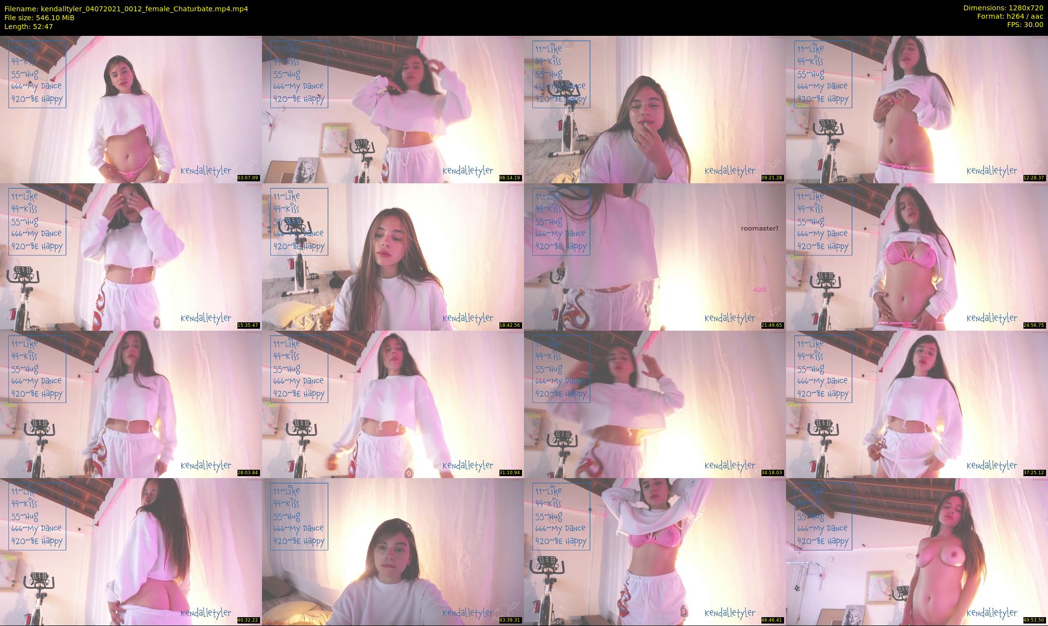 kendalltyler — 53 minute Chaturbate female cam show recording, 720p, Jul 4, 2021