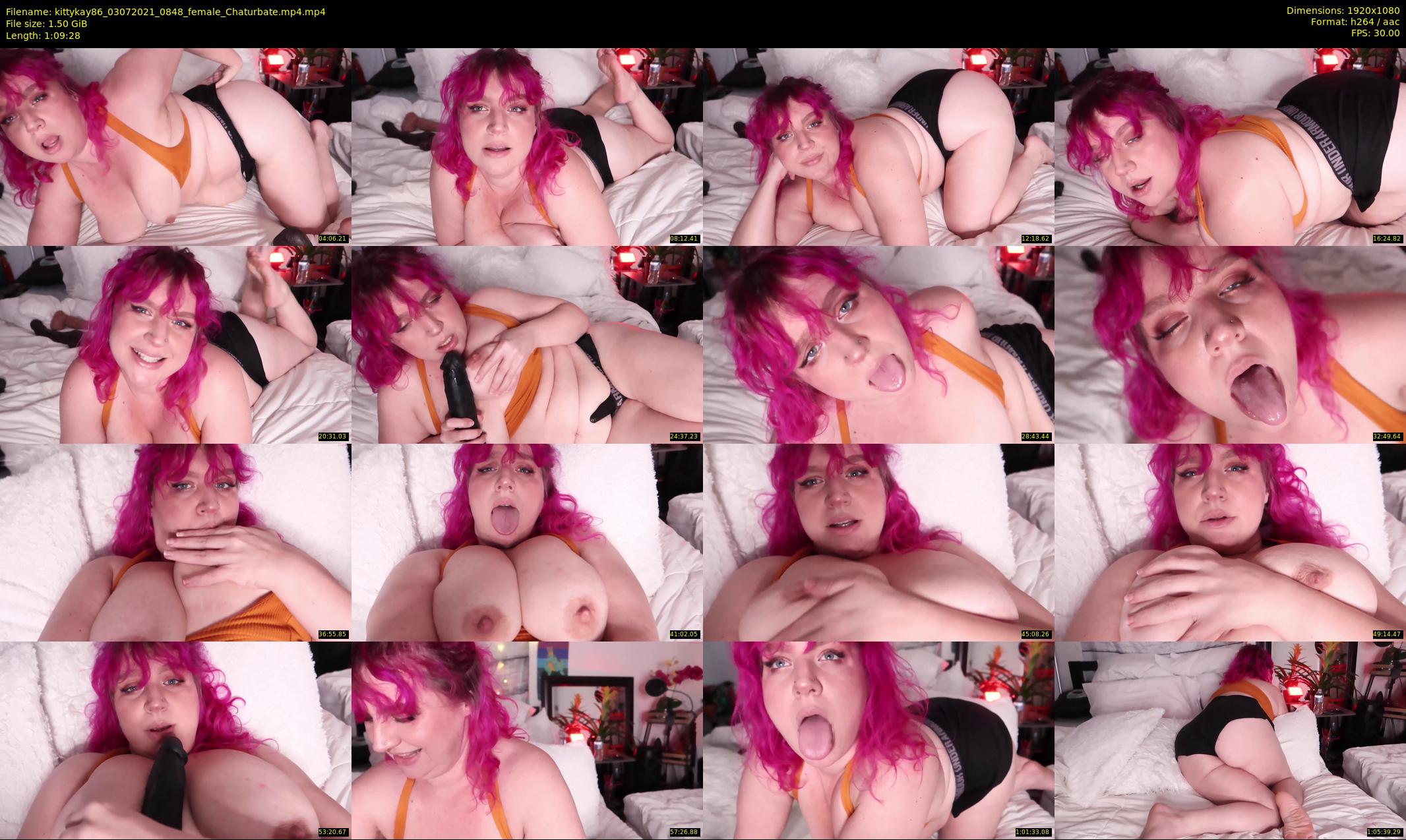 kittykay86 — 70 minute Chaturbate female cam show recording, 1080p, Jul 3, 2021