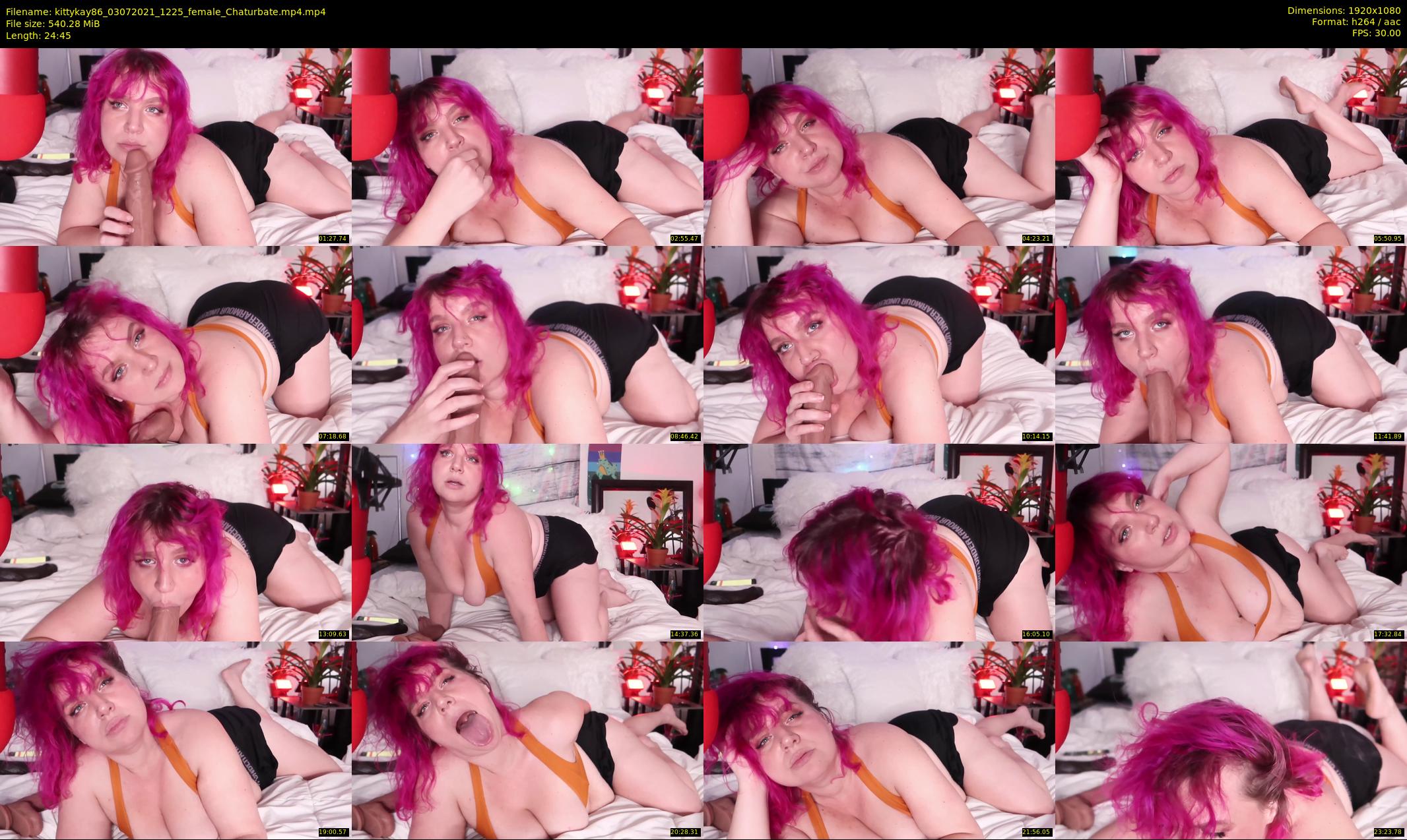 kittykay86 — 25 minute Chaturbate female cam show recording, 1080p, Jul 3, 2021