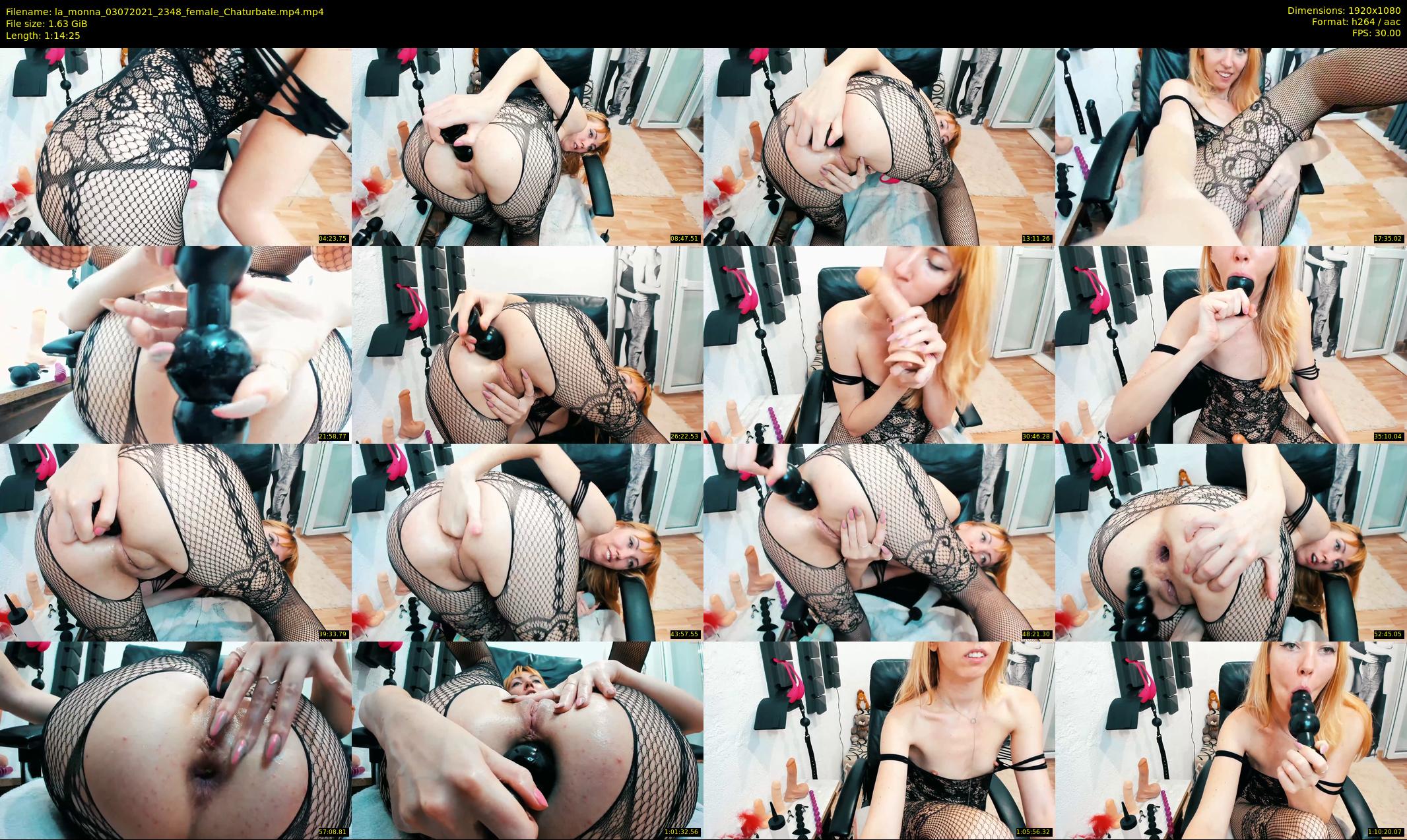 la_monna — 75 minute Chaturbate female cam show recording, 1080p, Jul 3, 2021