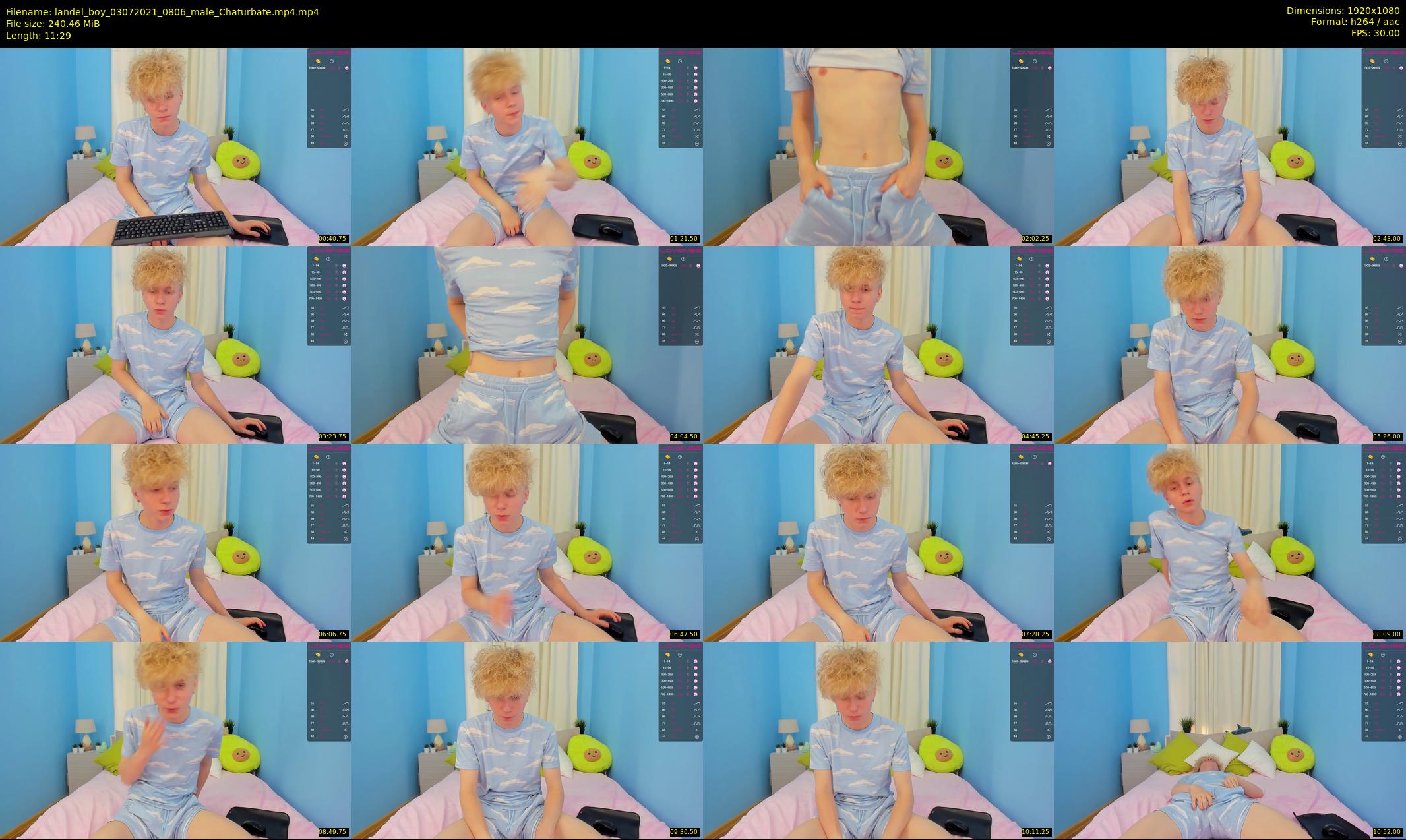landel_boy — 12 minute Chaturbate male cam show recording, 1080p, Jul 3, 2021