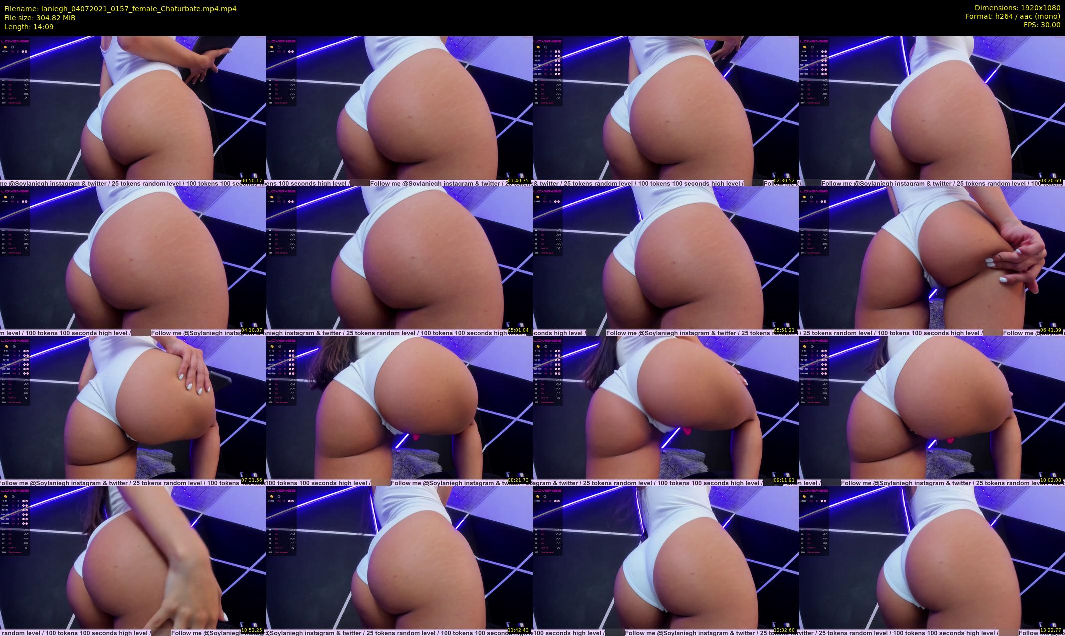 laniegh — 15 minute Chaturbate female cam show recording, 1080p, Jul 4, 2021