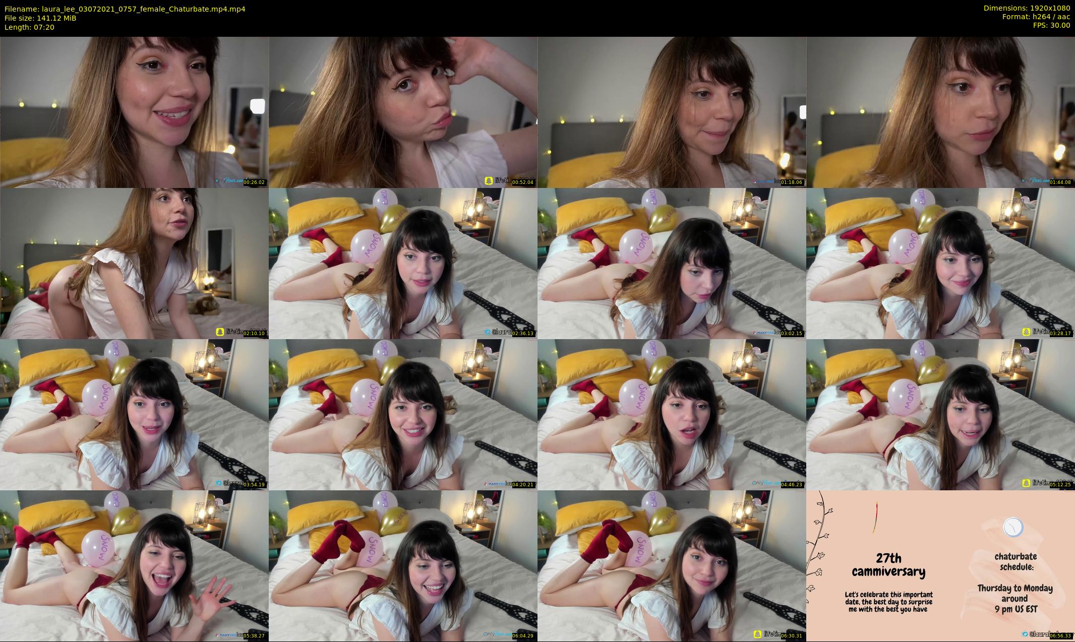 laura_lee — 8 minute Chaturbate female cam show recording, 1080p, Jul 3, 2021