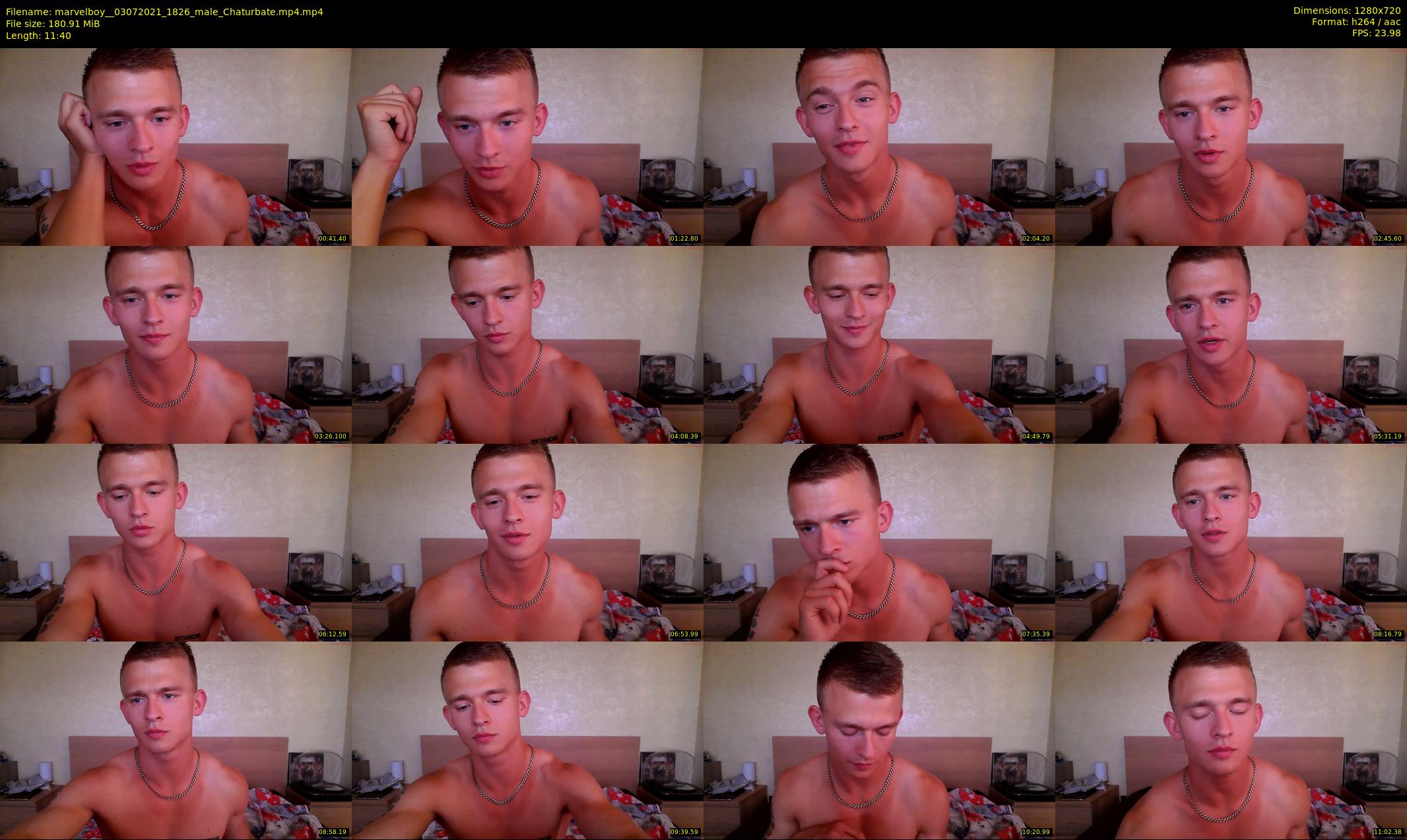 marvelboy_ — 12 minute Chaturbate male cam show recording, 720p, Jul 3, 2021