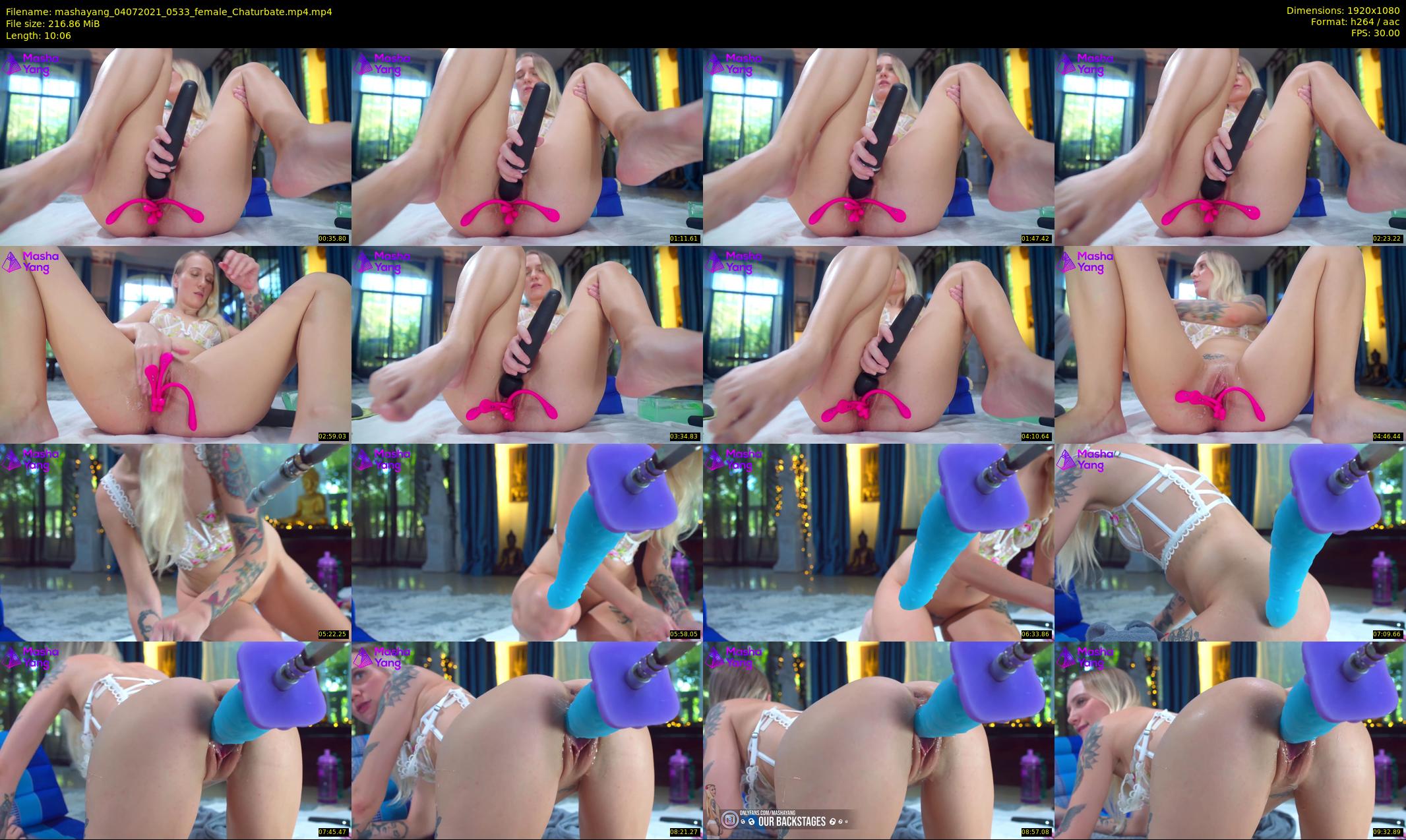 mashayang — 11 minute Chaturbate female cam show recording, 1080p, Jul 4, 2021