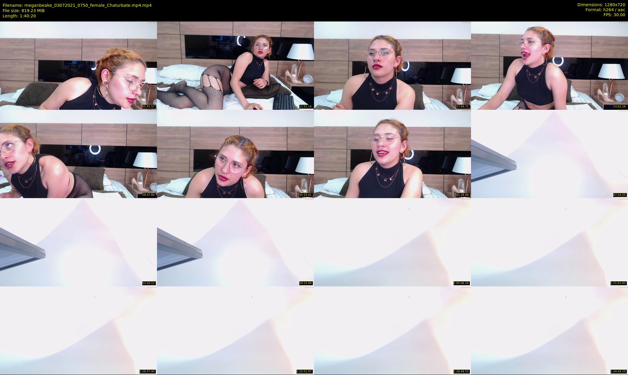 meganbeake — 101 minute Chaturbate female cam show recording, 720p, Jul 3, 2021