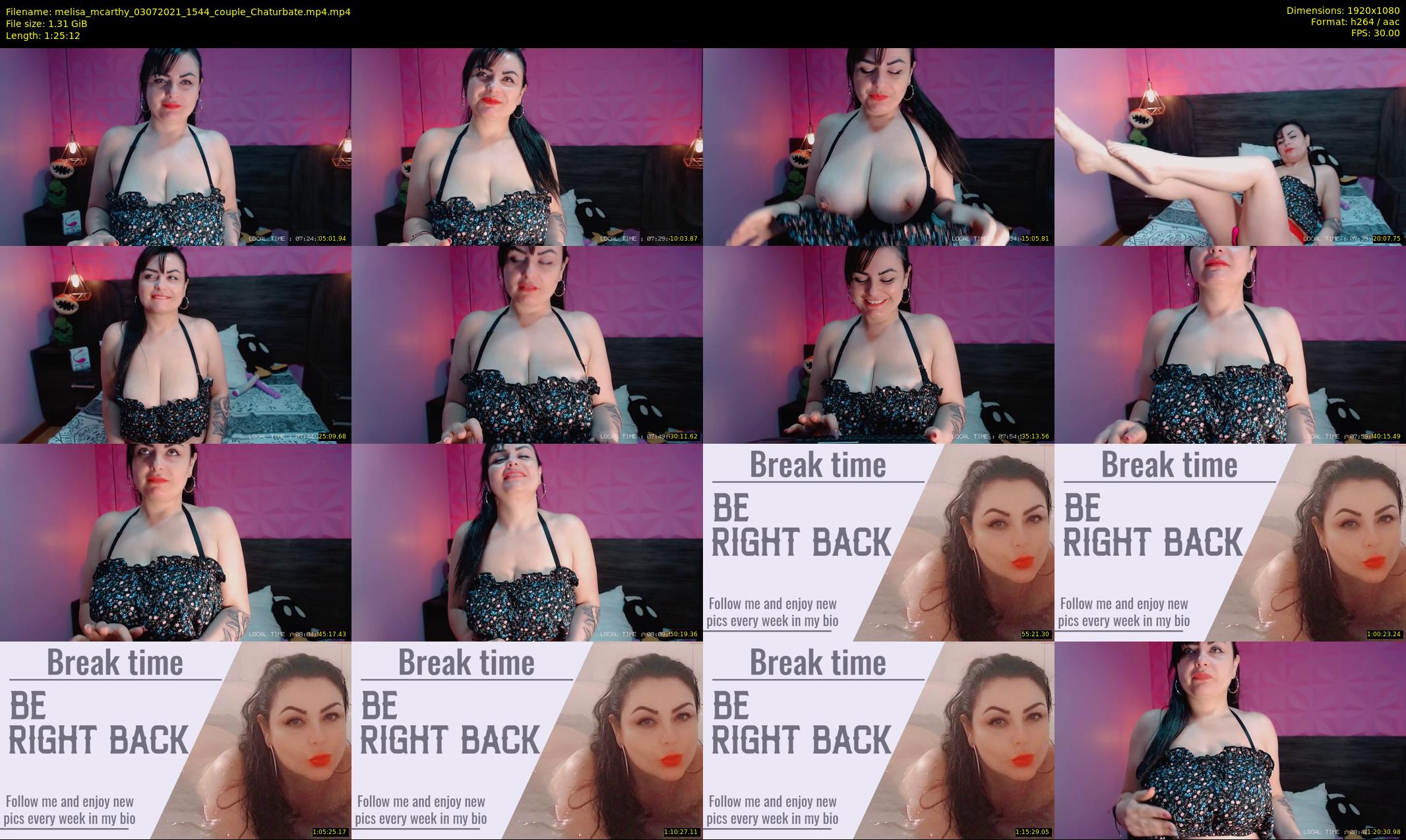 melisa_mcarthy — 86 minute Chaturbate couple cam show recording, 1080p, Jul 3, 2021