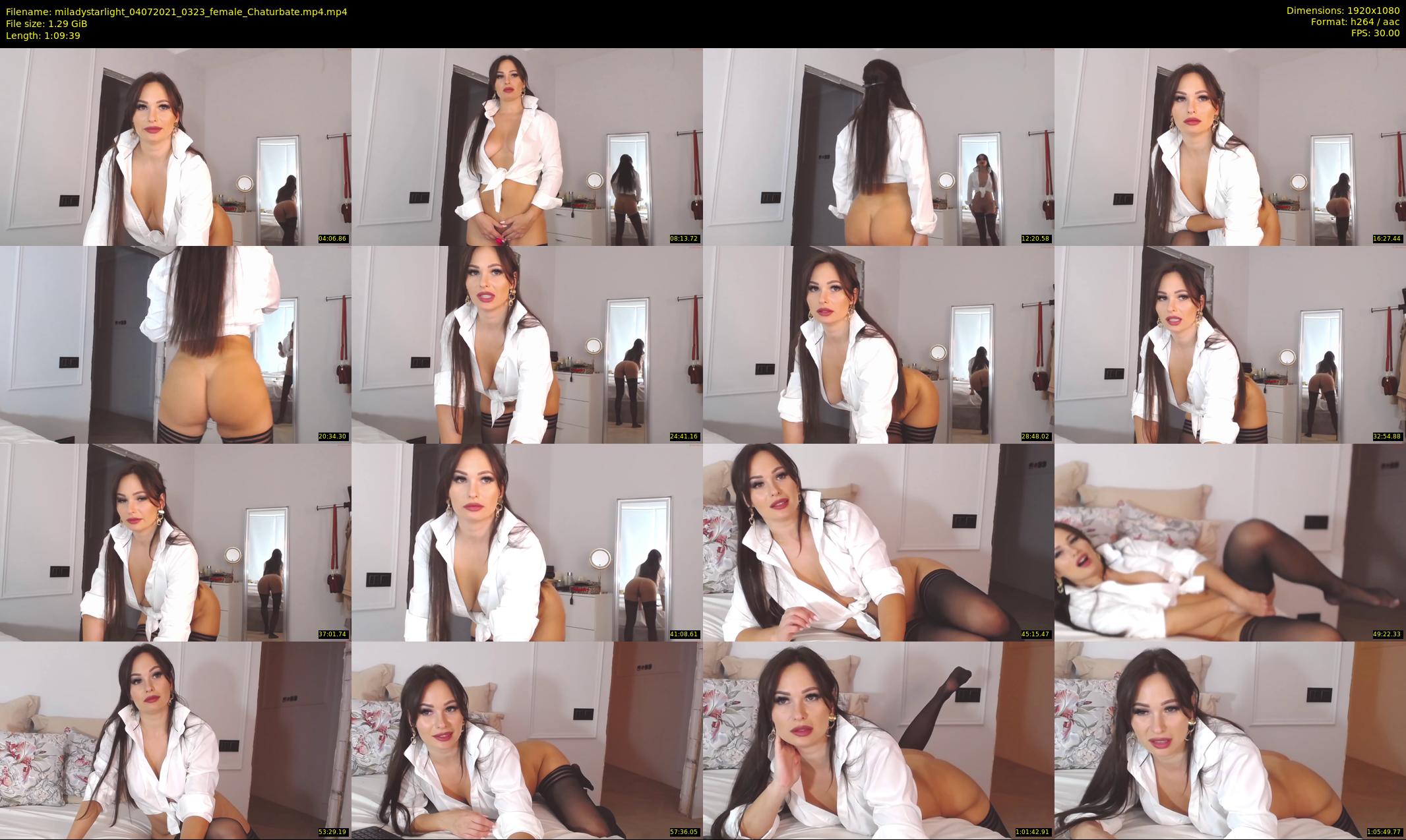 miladystarlight — 70 minute Chaturbate female cam show recording, 1080p, Jul 4, 2021