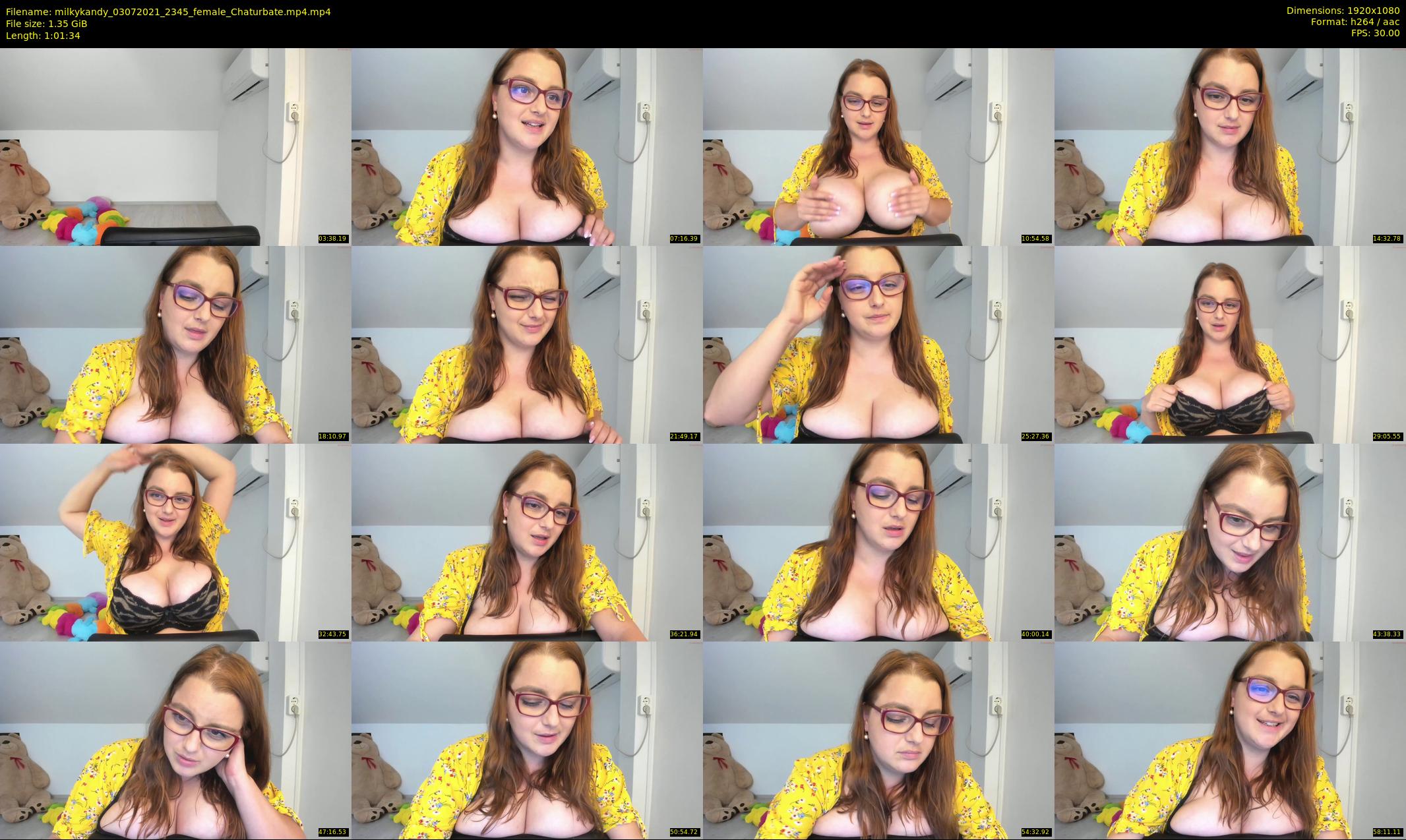 milkykandy — 62 minute Chaturbate female cam show recording, 1080p, Jul 3, 2021