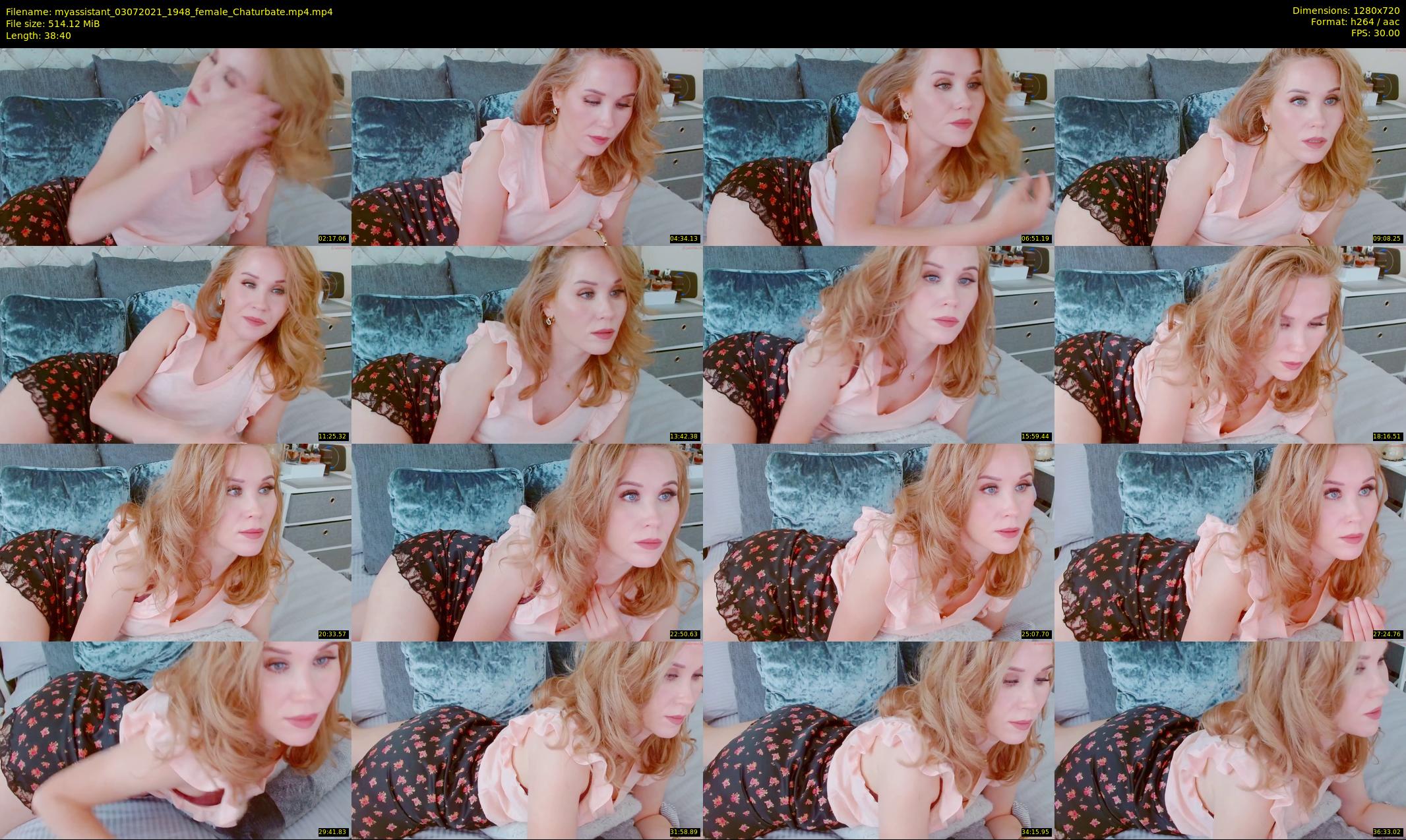 myassistant — 39 minute Chaturbate female cam show recording, 720p, Jul 3, 2021