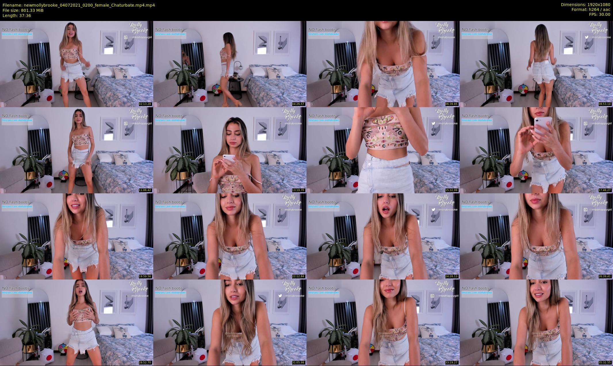 newmollybrooke — 38 minute Chaturbate female cam show recording, 1080p, Jul 4, 2021