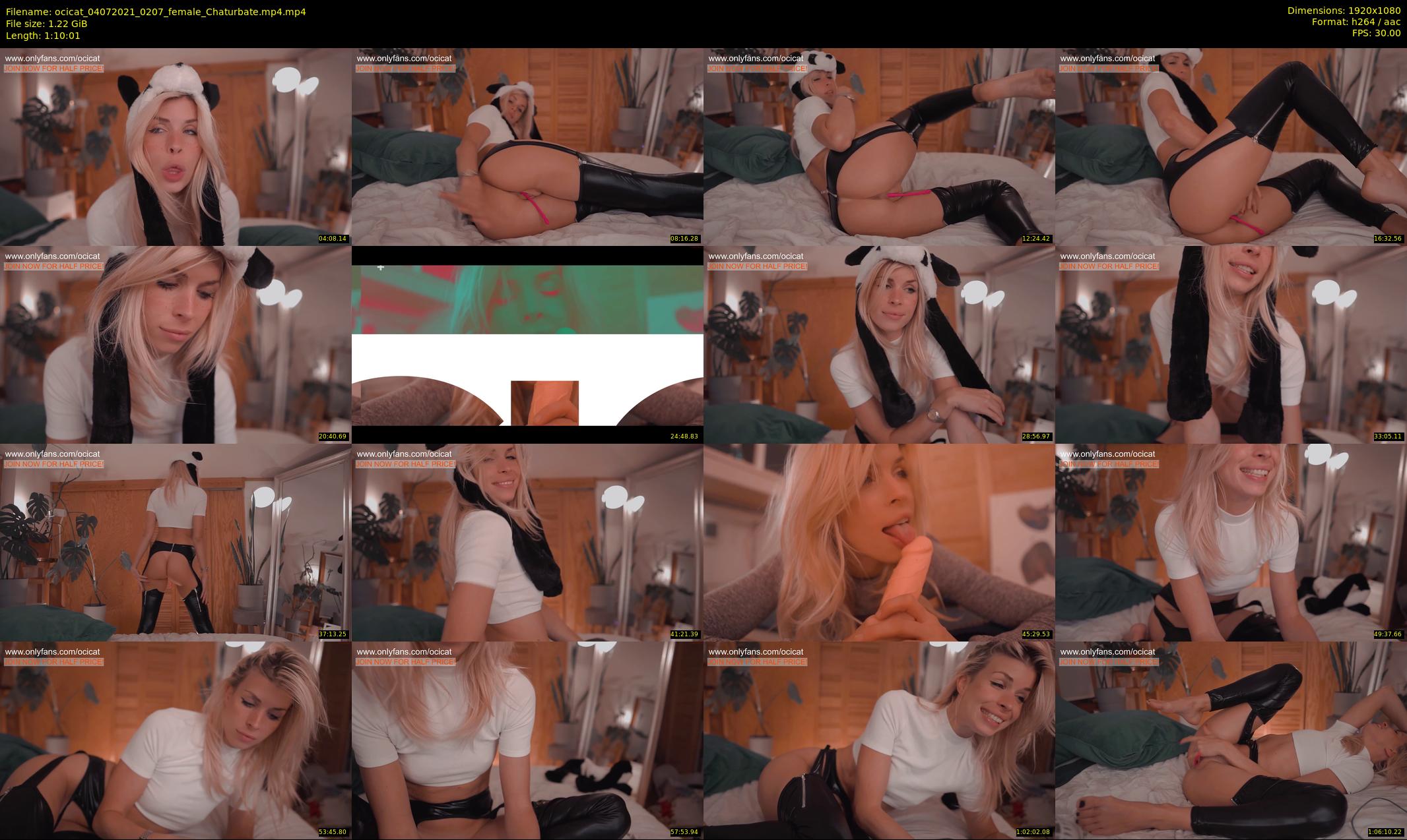 ocicat — 71 minute Chaturbate female cam show recording, 1080p, Jul 4, 2021