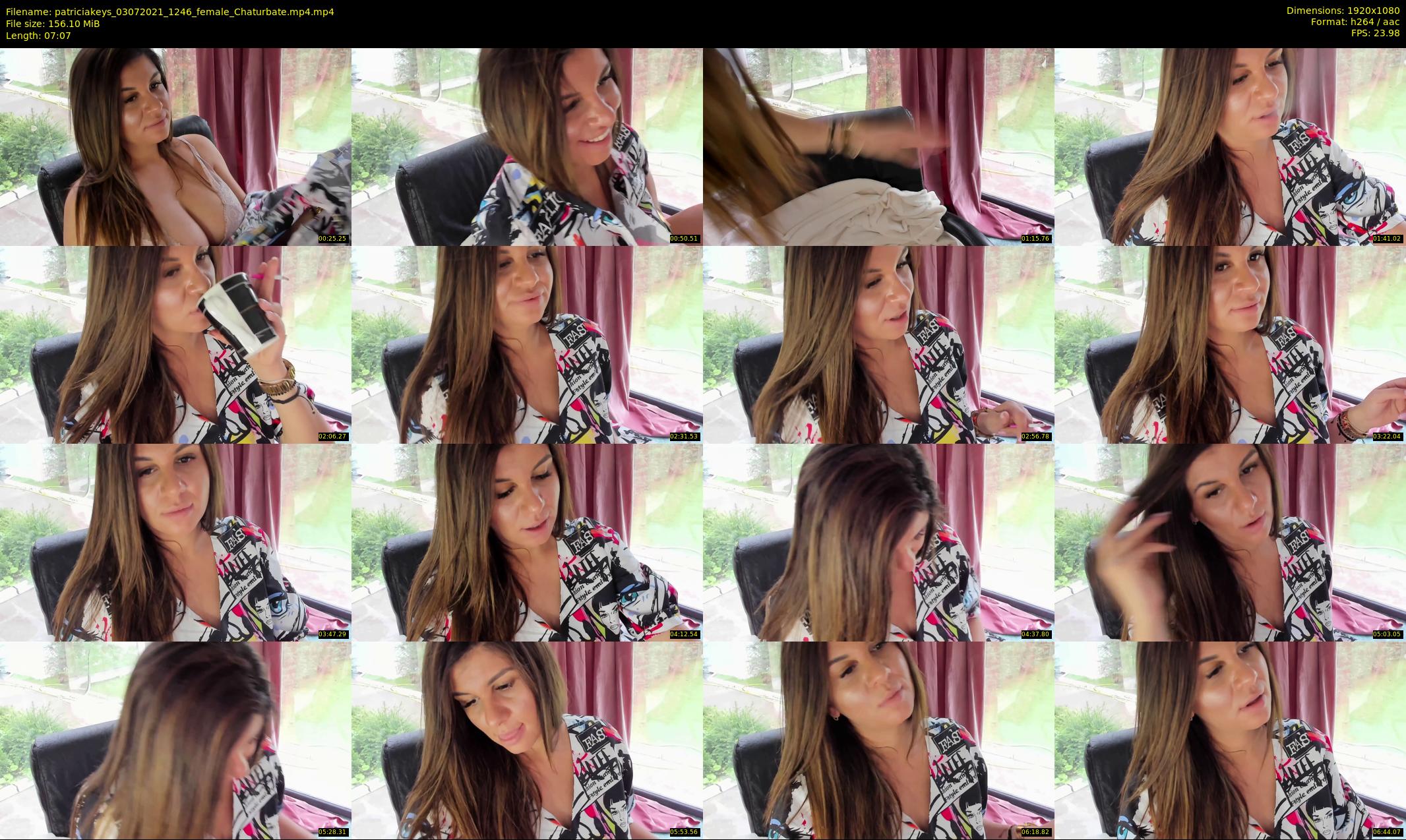 patriciakeys — 8 minute Chaturbate female cam show recording, 1080p, Jul 3, 2021