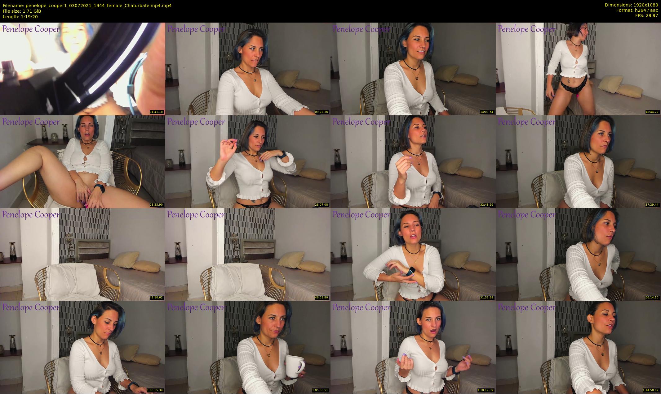 penelope_cooper1 — 80 minute Chaturbate female cam show recording, 1080p, Jul 3, 2021