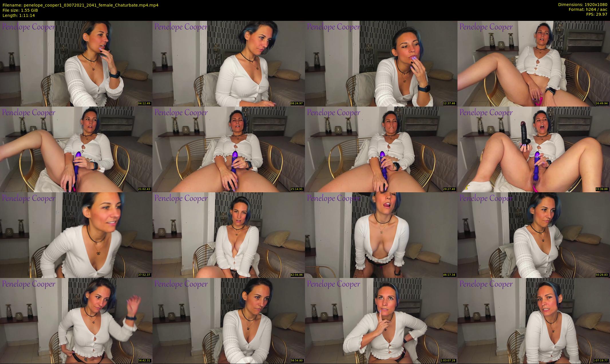 penelope_cooper1 — 72 minute Chaturbate female cam show recording, 1080p, Jul 3, 2021