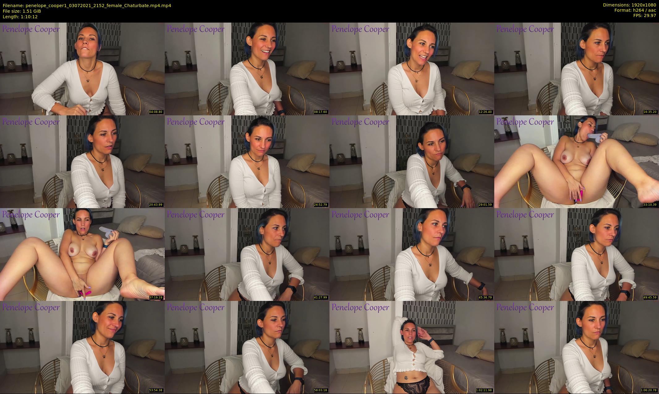 penelope_cooper1 — 71 minute Chaturbate female cam show recording, 1080p, Jul 3, 2021