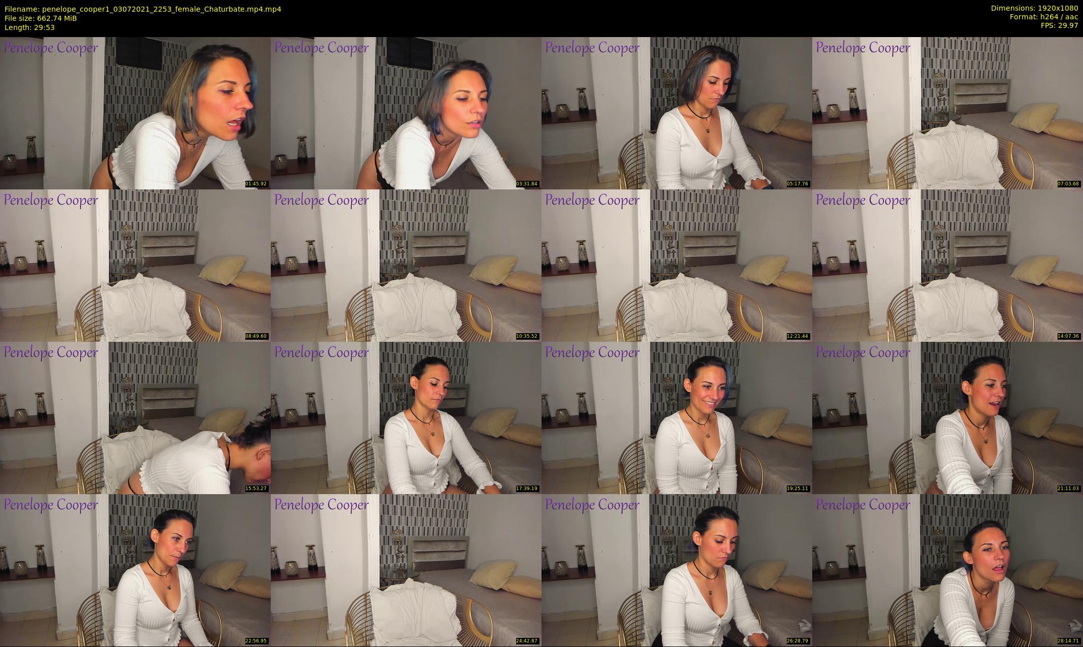 penelope_cooper1 — 30 minute Chaturbate female cam show recording, 1080p, Jul 3, 2021