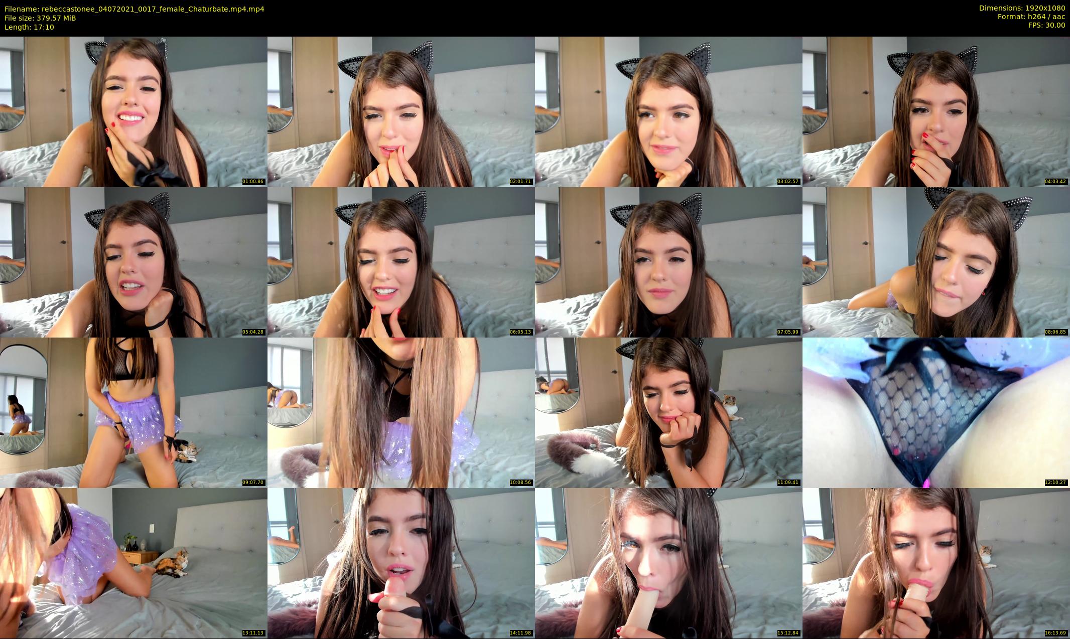 rebeccastonee — 18 minute Chaturbate female cam show recording, 1080p, Jul 4, 2021