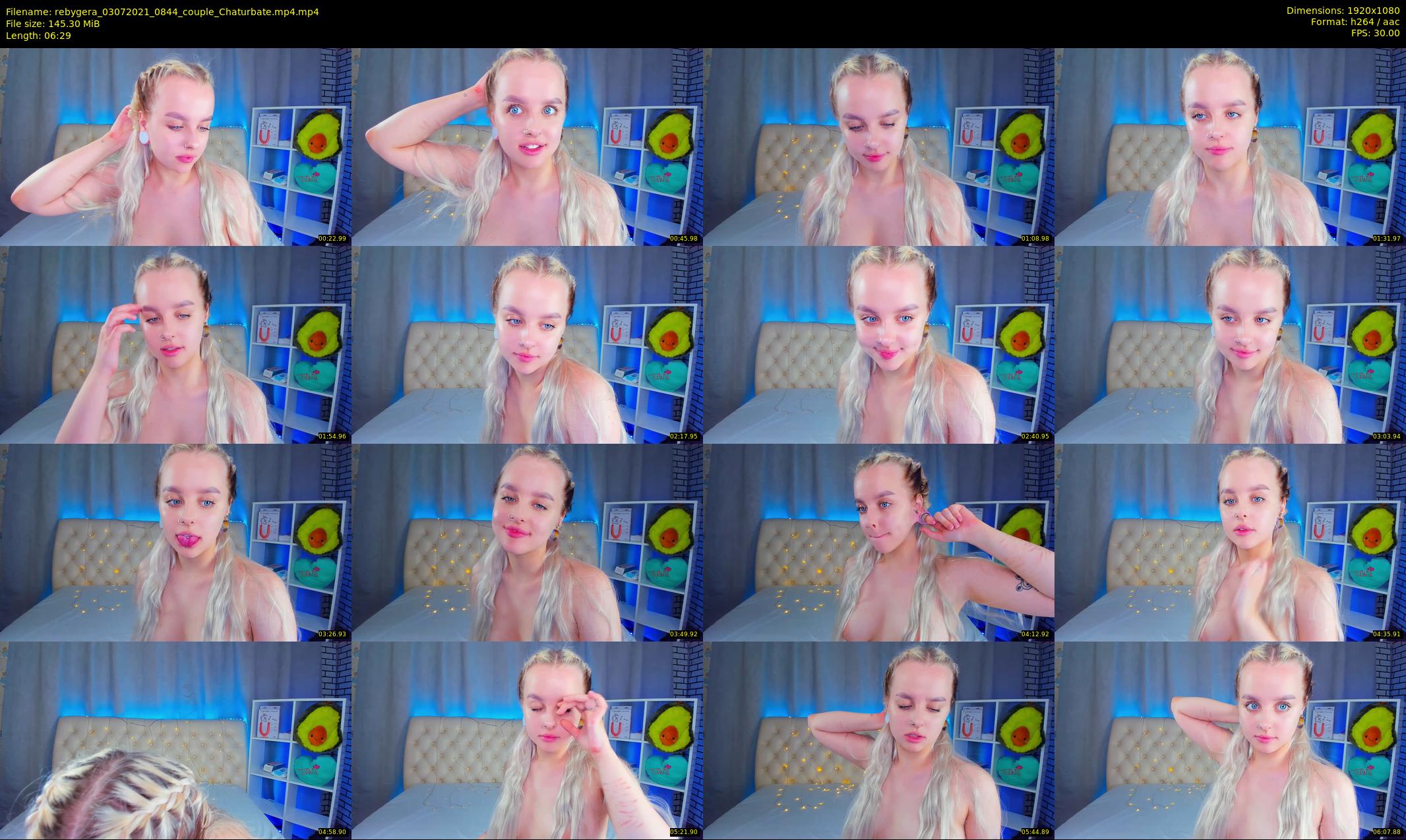 rebygera — 7 minute Chaturbate couple cam show recording, 1080p, Jul 3, 2021