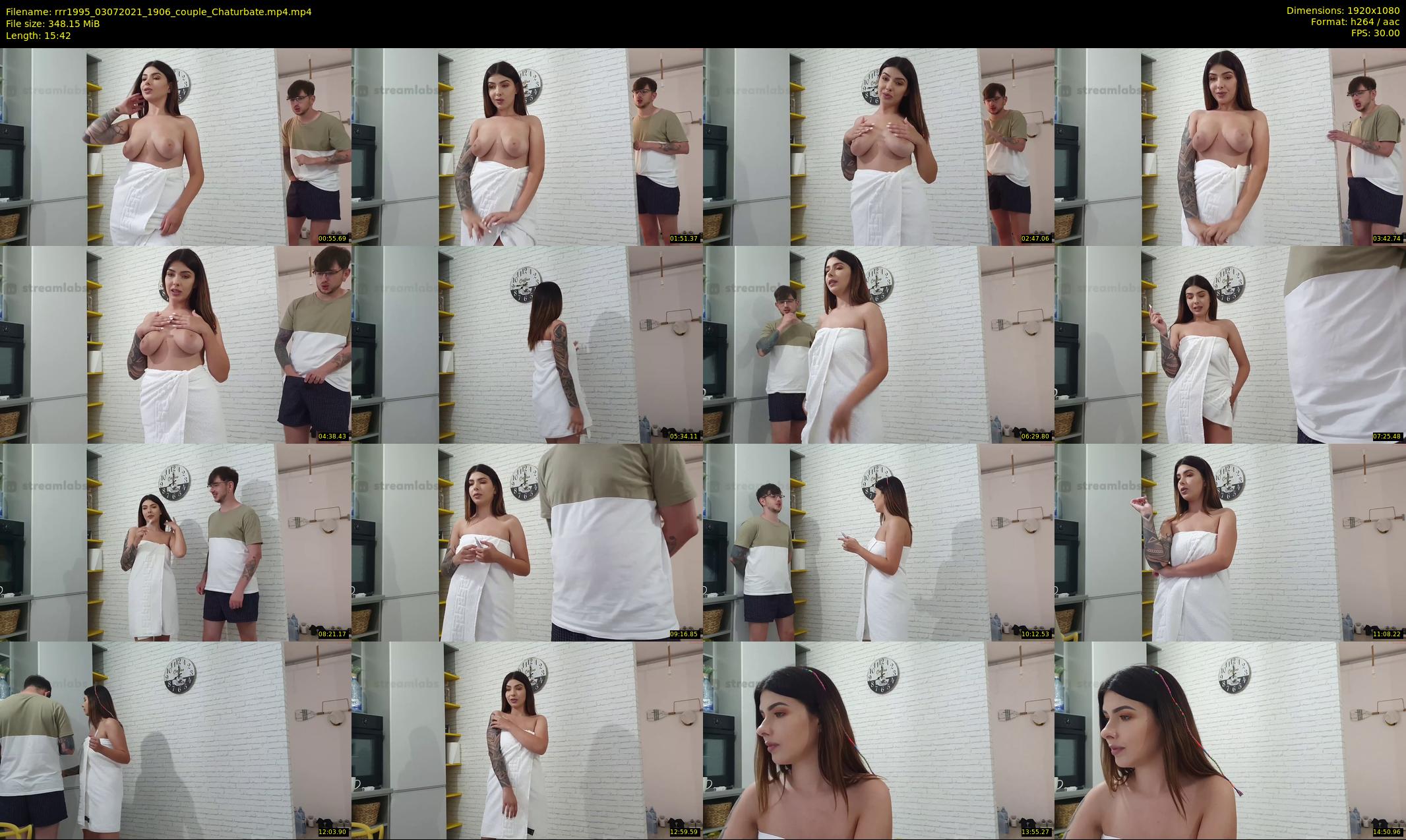 rrr1995 — 16 minute Chaturbate couple cam show recording, 1080p, Jul 3, 2021