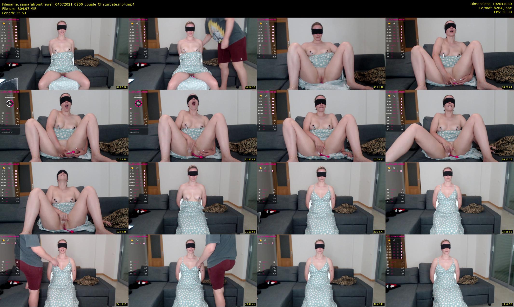 samarafromthewell — 36 minute Chaturbate female cam show recording, 1080p, Jul 4, 2021