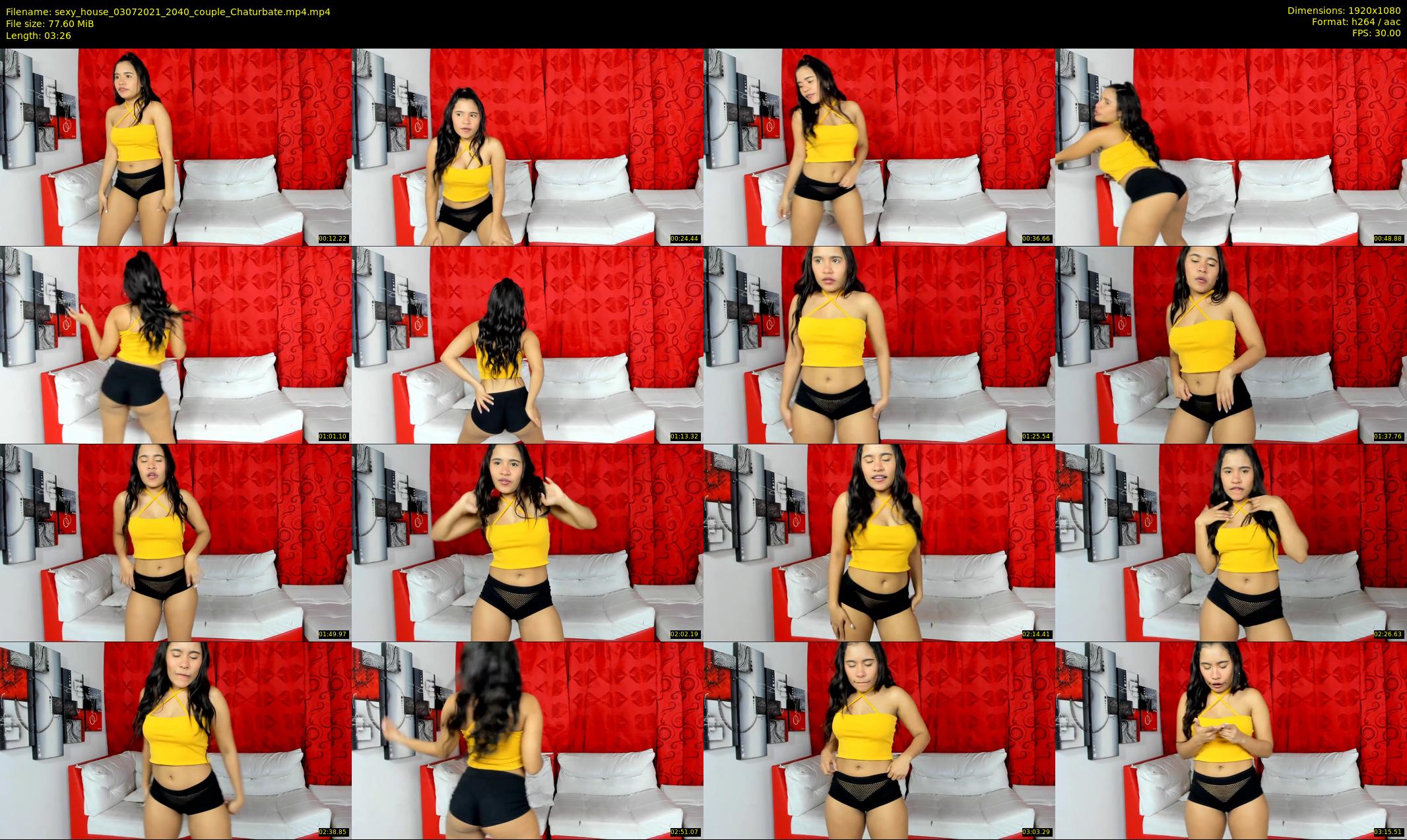 sexy_house — 4 minute Chaturbate couple cam show recording, 1080p, Jul 3, 2021