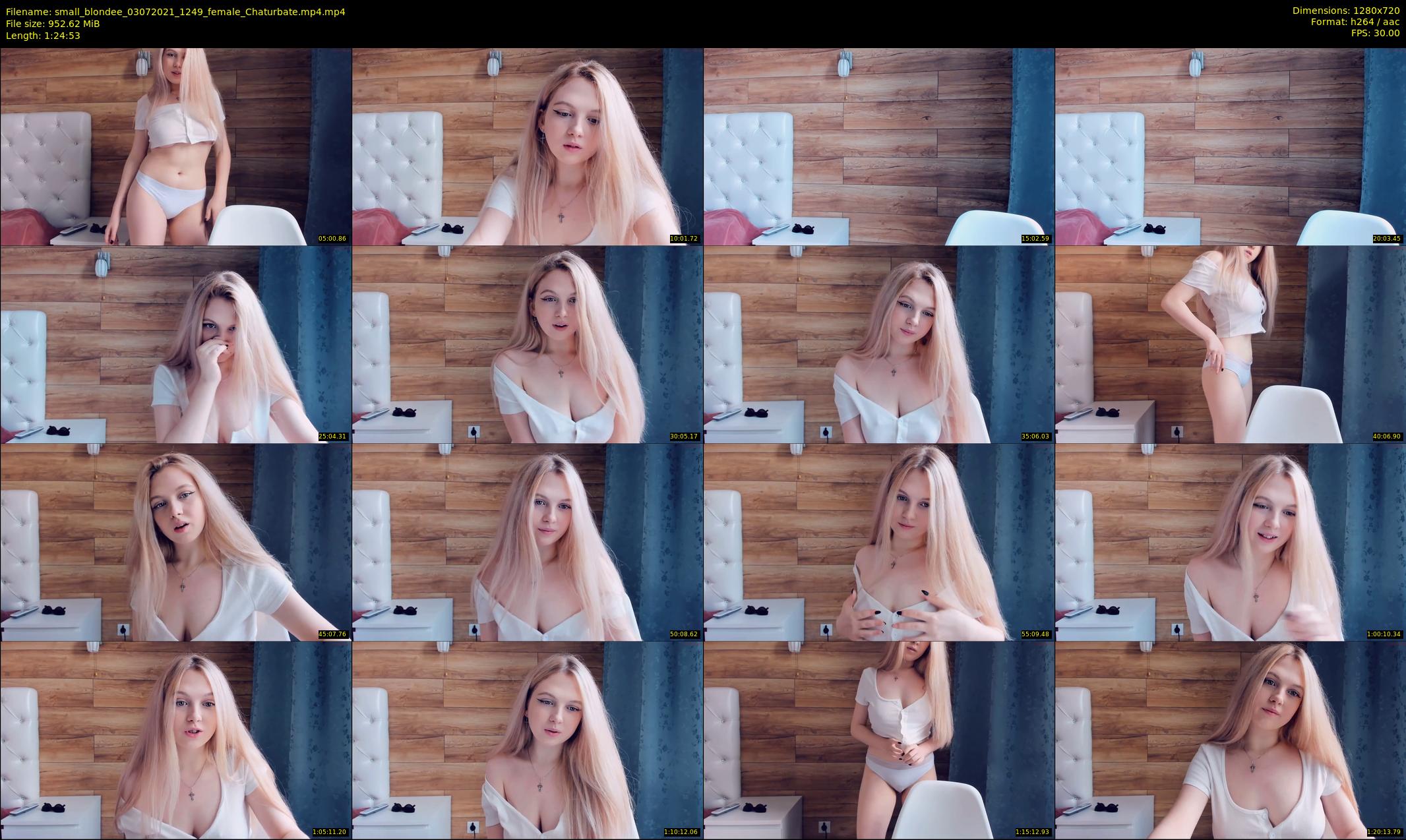 small_blondee — 85 minute Chaturbate female cam show recording, 720p, Jul 3, 2021