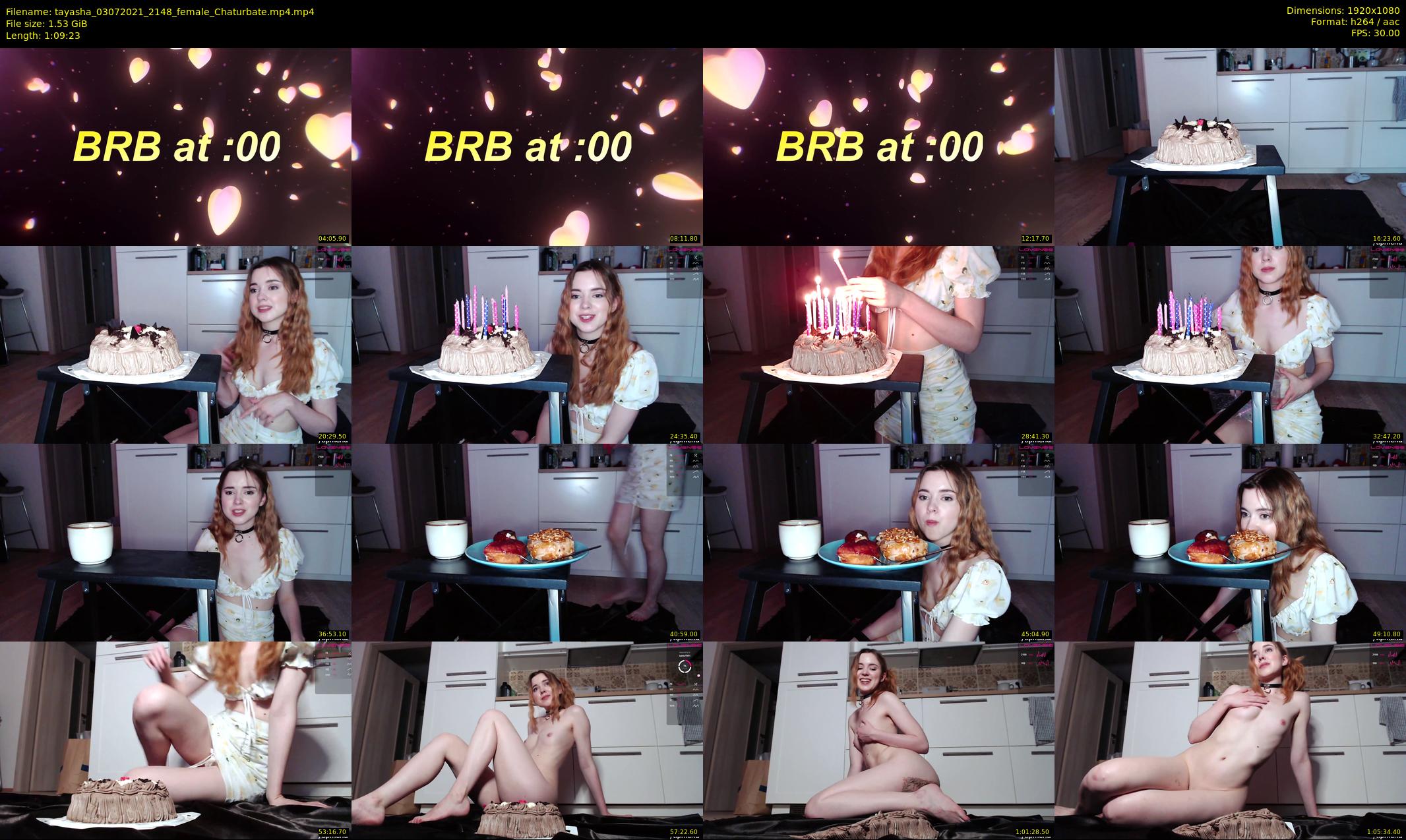 tayasha — 70 minute Chaturbate female cam show recording, 1080p, Jul 3, 2021