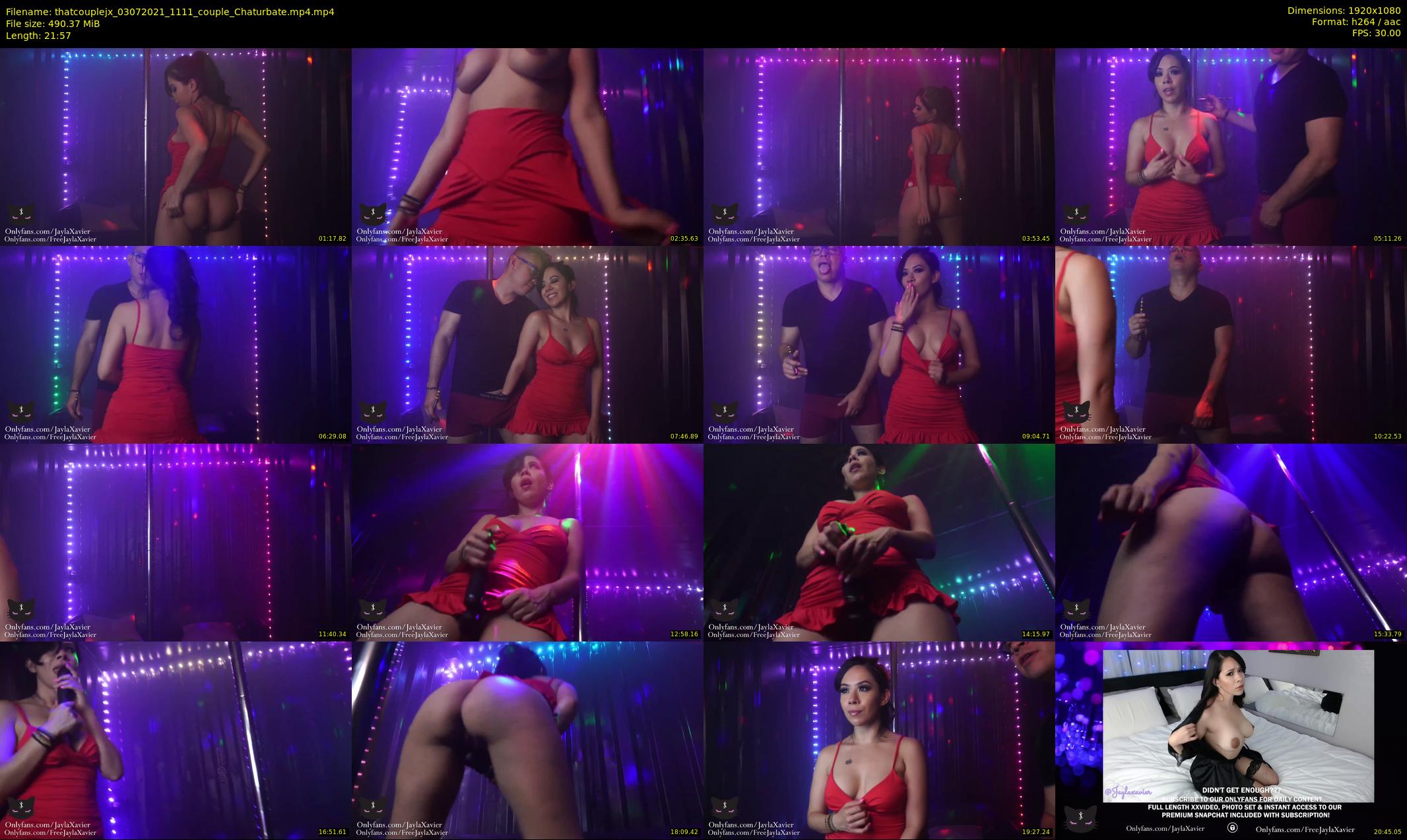 thatcouplejx — 22 minute Chaturbate couple cam show recording, 1080p, Jul 3, 2021