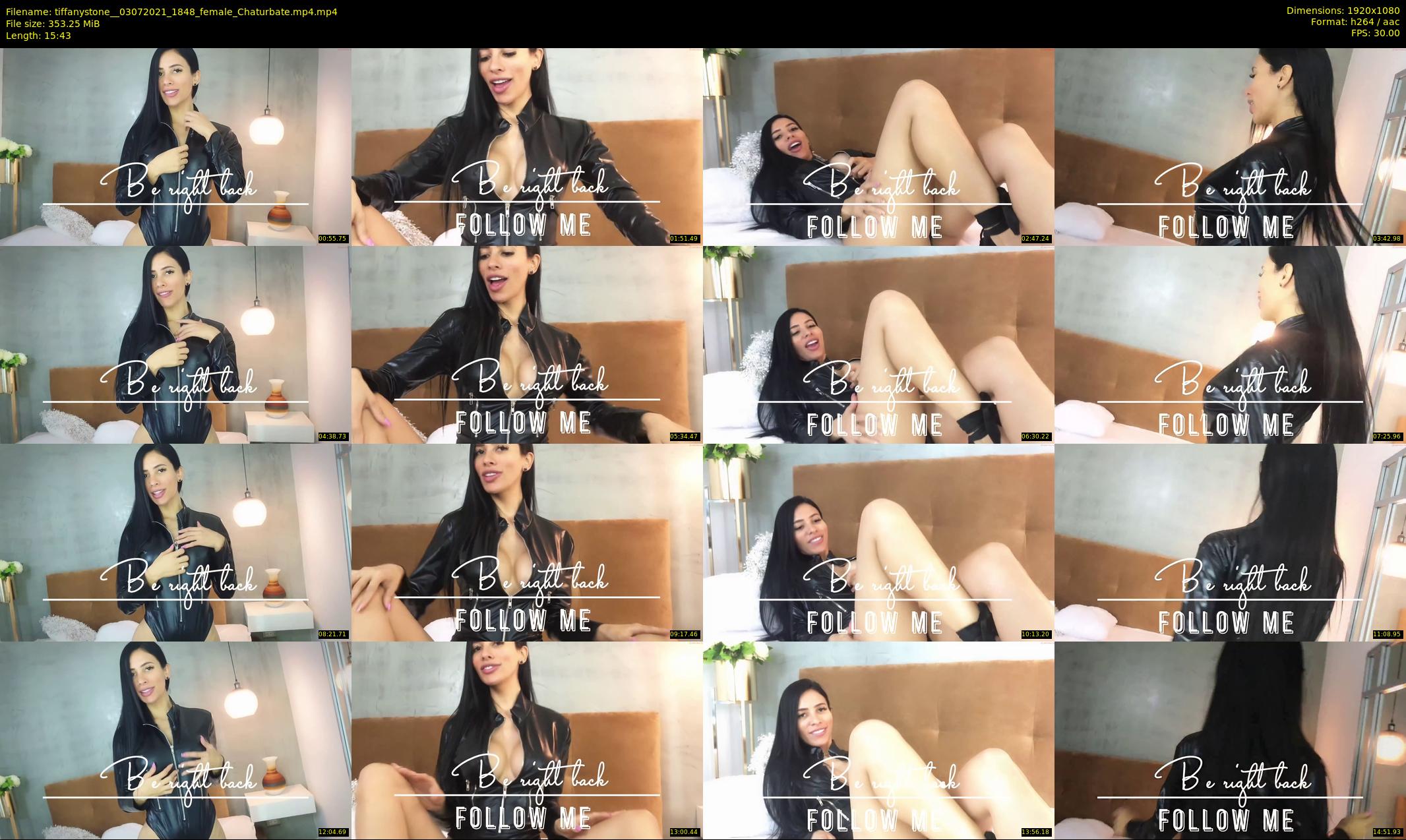 tiffanystone_ — 16 minute Chaturbate female cam show recording, 1080p, Jul 3, 2021