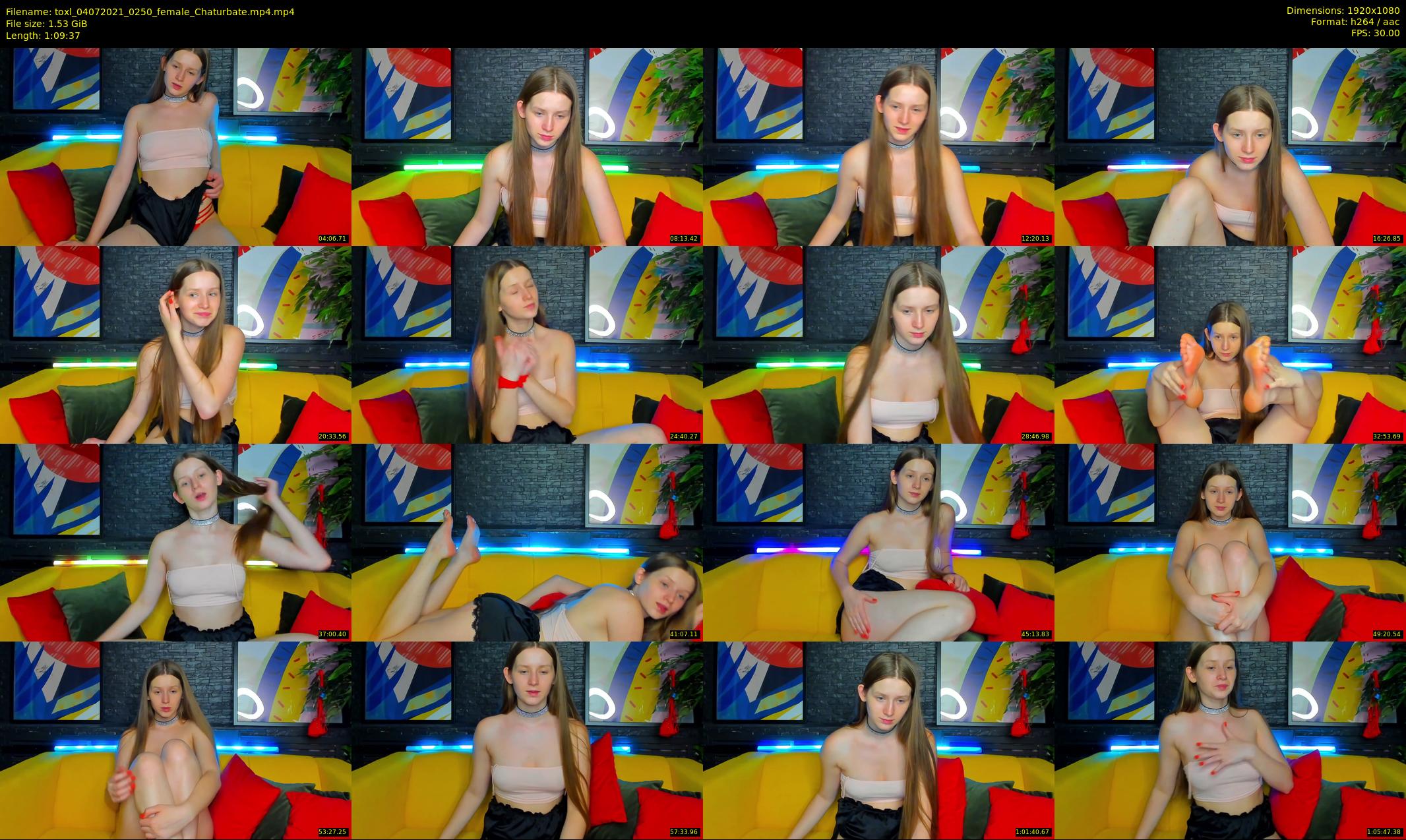 toxl — 70 minute Chaturbate female cam show recording, 1080p, Jul 4, 2021