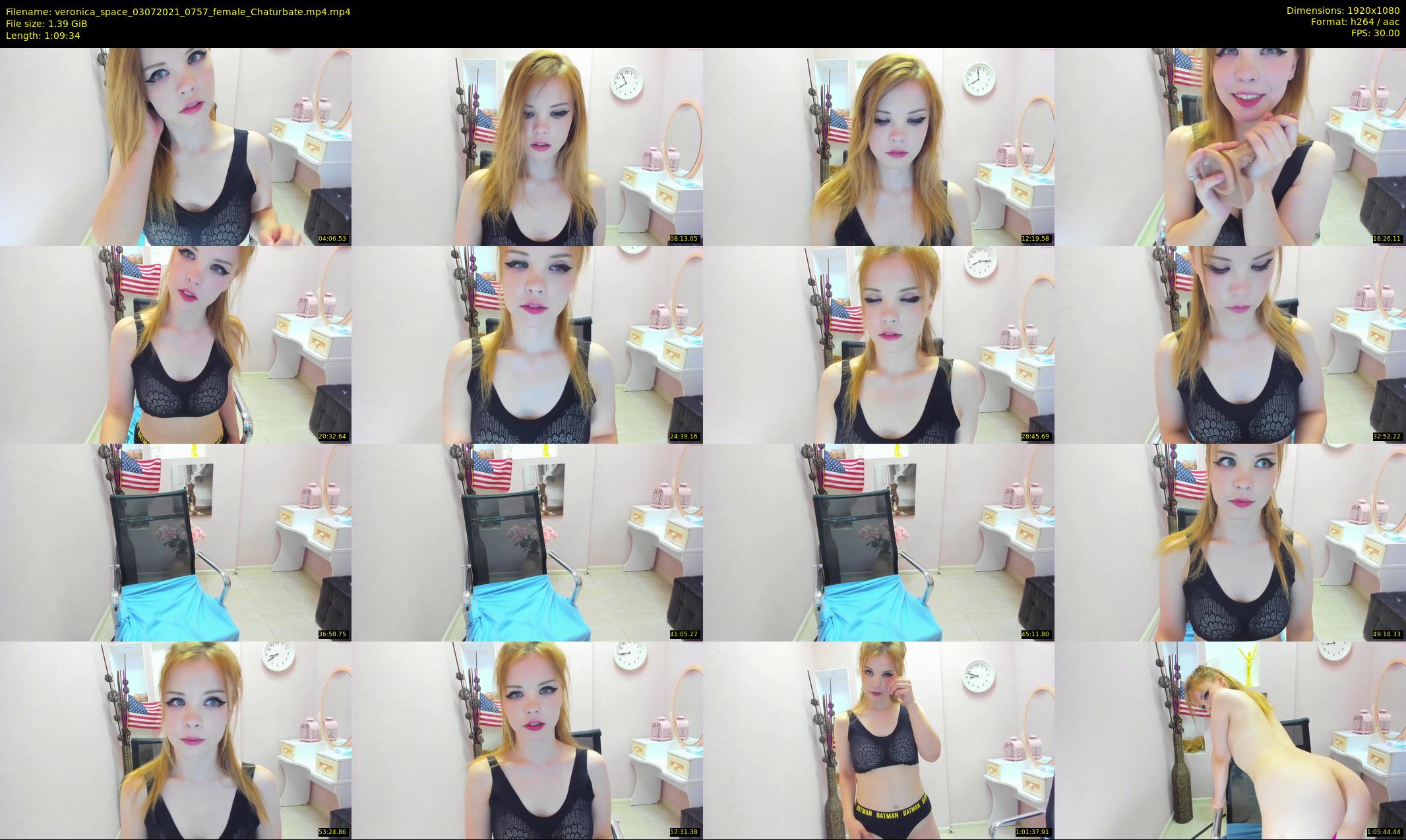 veronica_space — 70 minute Chaturbate female cam show recording, 1080p, Jul 3, 2021