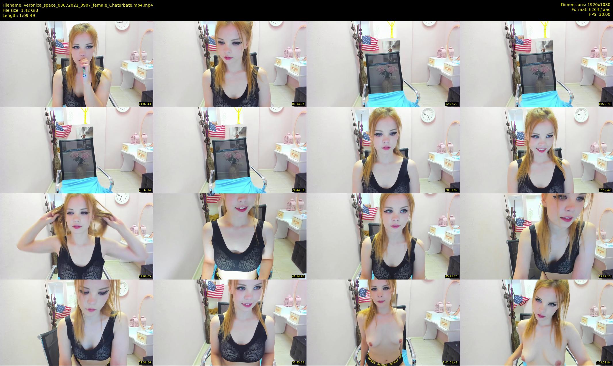 veronica_space — 70 minute Chaturbate female cam show recording, 1080p, Jul 3, 2021