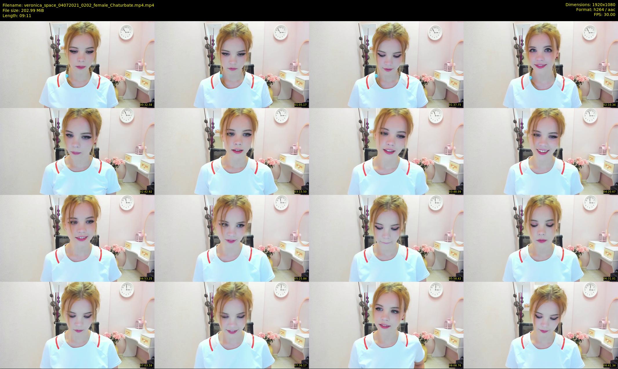 veronica_space — 10 minute Chaturbate female cam show recording, 1080p, Jul 4, 2021