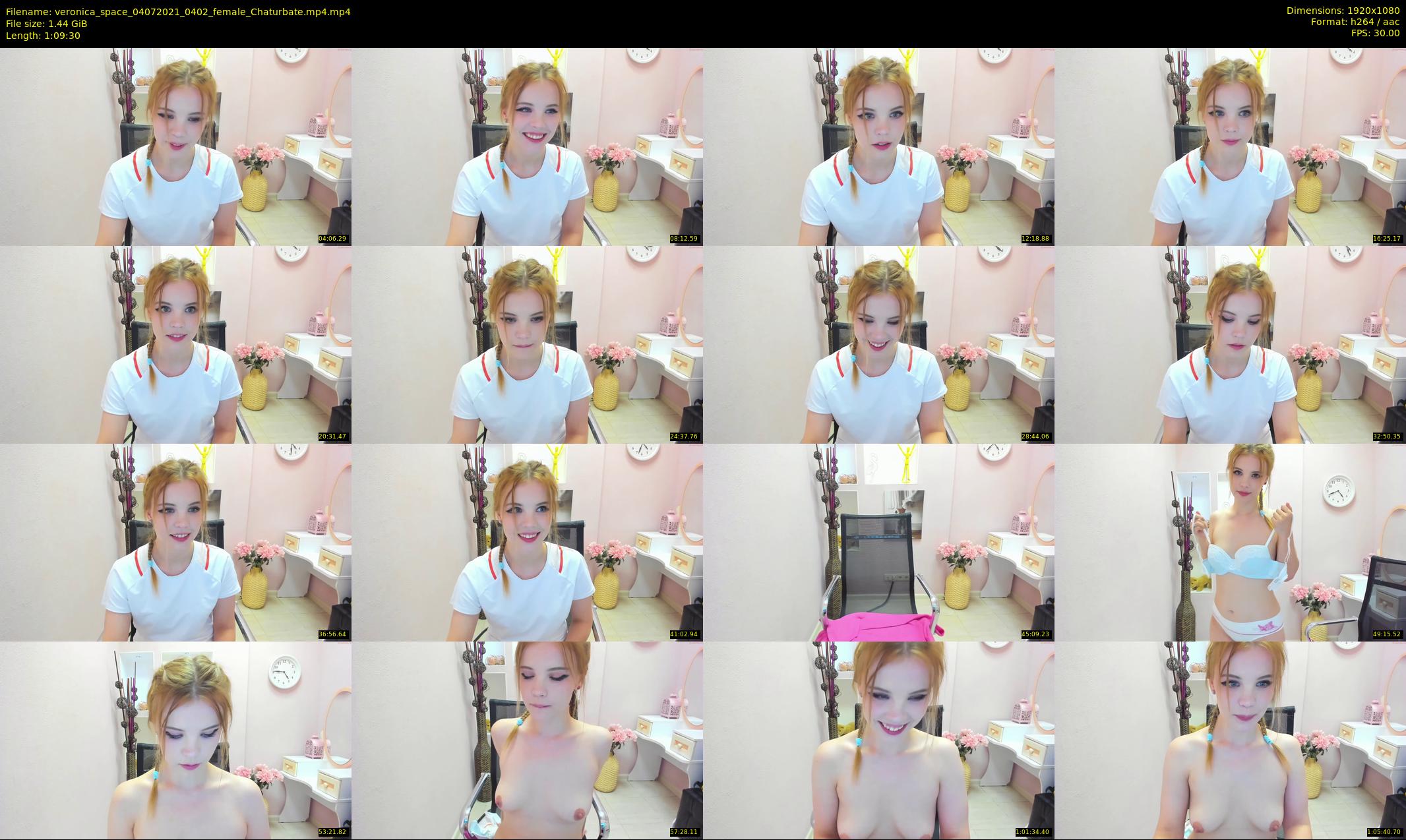 veronica_space — 70 minute Chaturbate female cam show recording, 1080p, Jul 4, 2021