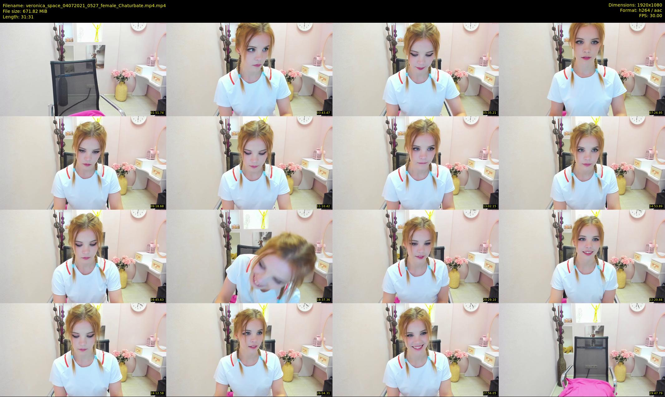 veronica_space — 32 minute Chaturbate female cam show recording, 1080p, Jul 4, 2021