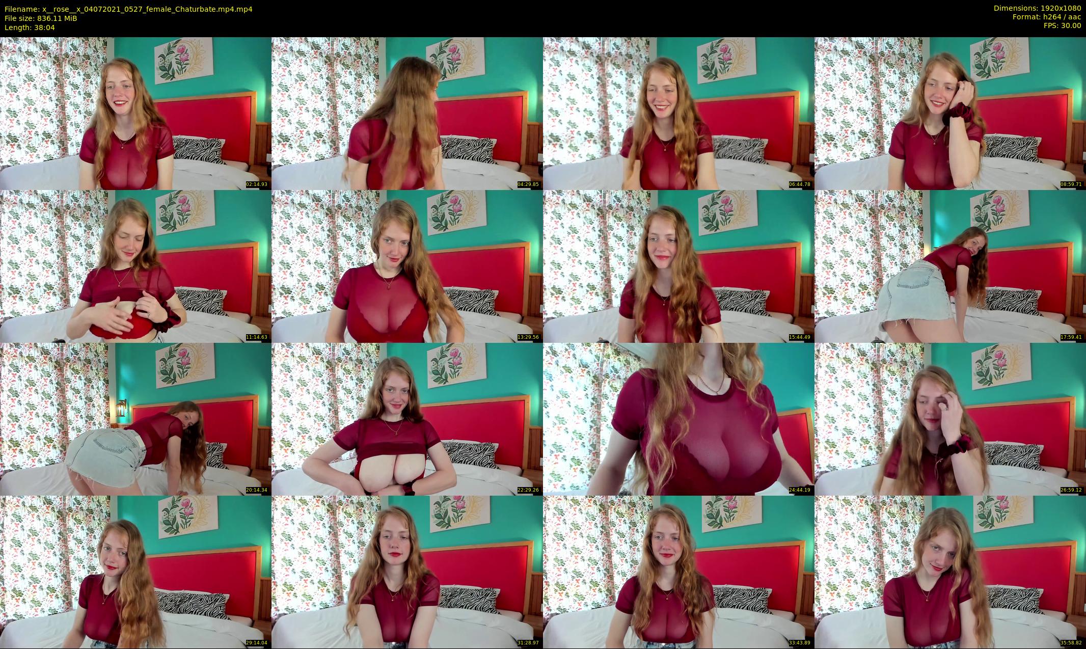 x__rose__x — 39 minute Chaturbate female cam show recording, 1080p, Jul 4, 2021
