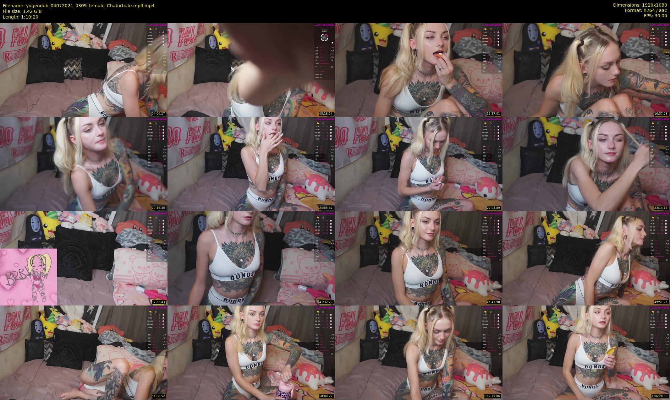 yogendub — 71 minute Chaturbate female cam show recording, 1080p, Jul 4, 2021