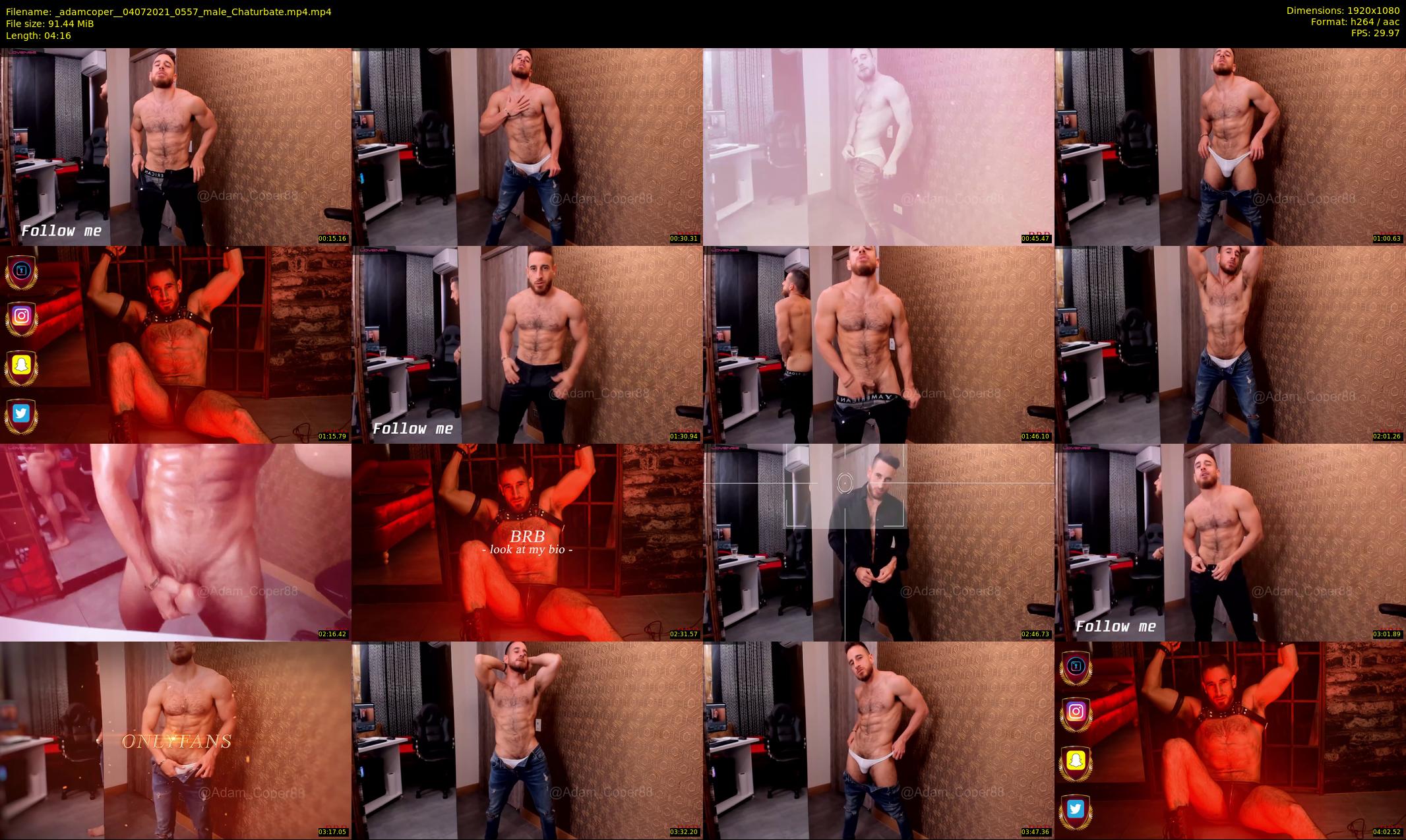_adamcoper_ — 5 minute Chaturbate male cam show recording, 1080p, Jul 4, 2021
