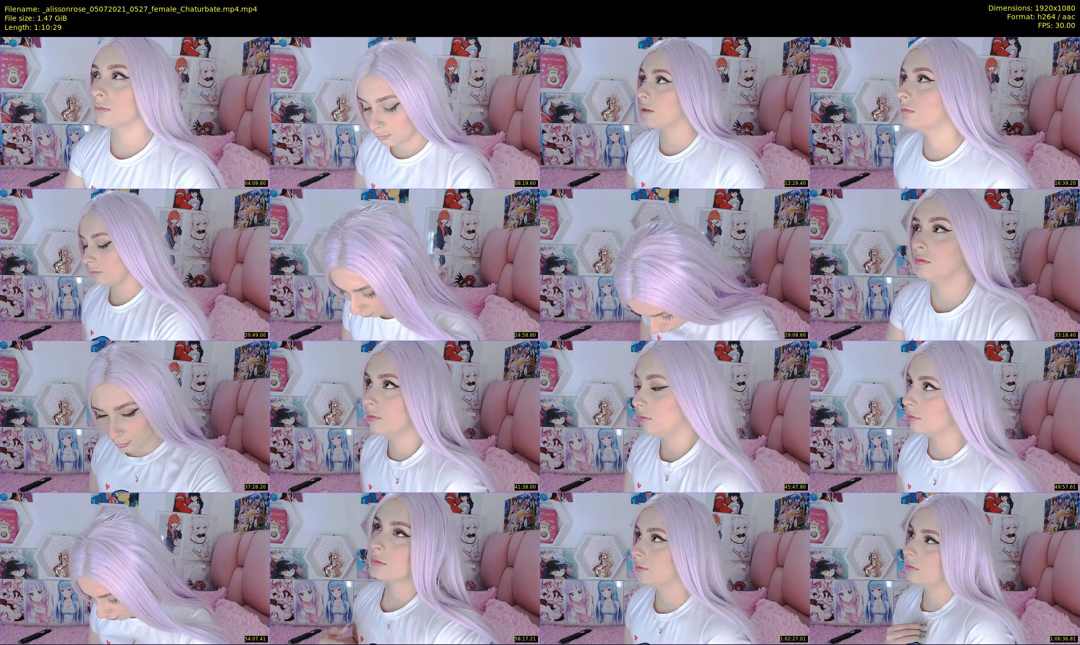 _alissonrose — 71 minute Chaturbate female cam show recording, 1080p, Jul 5, 2021