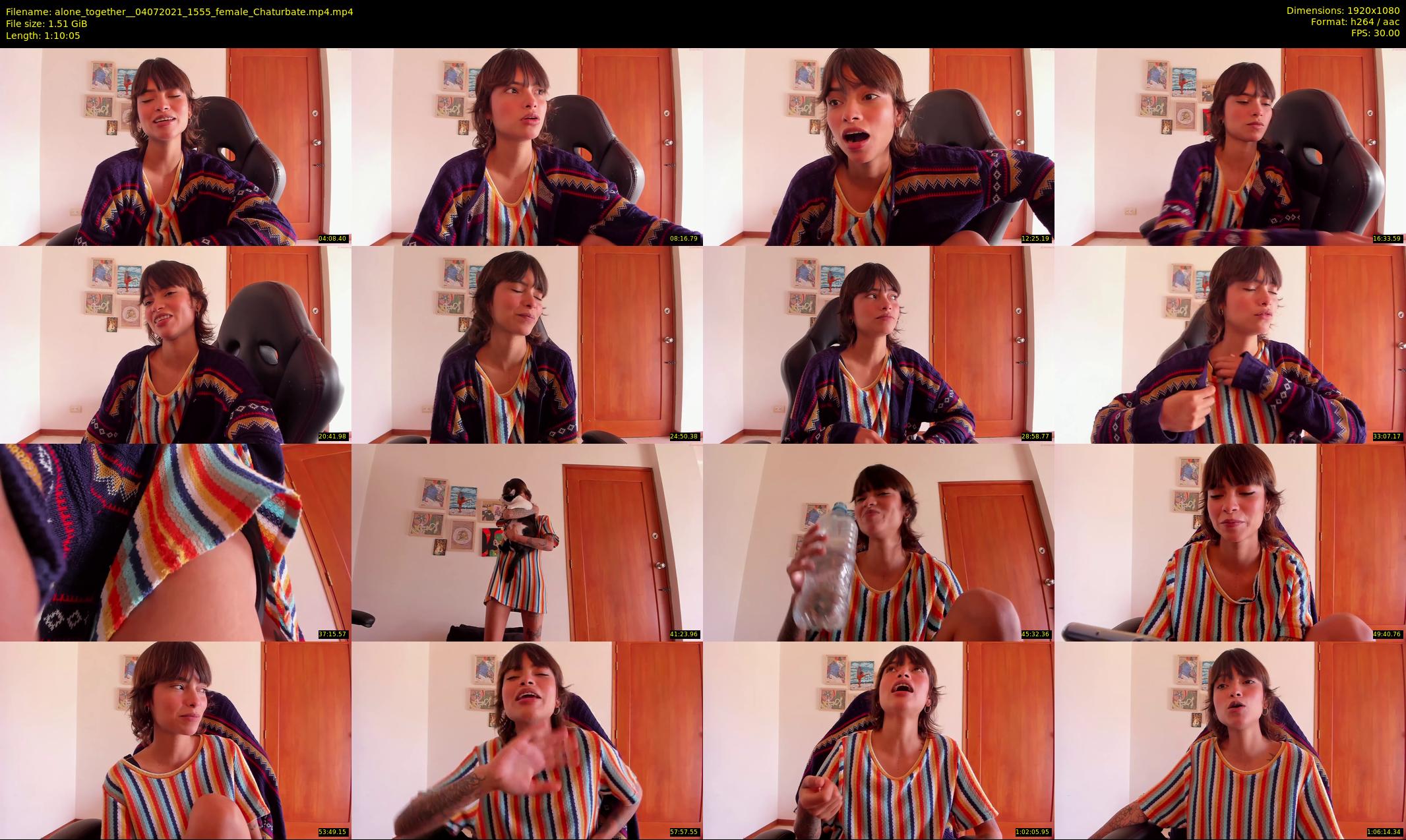 alone_together_ — 71 minute Chaturbate female cam show recording, 1080p, Jul 4, 2021