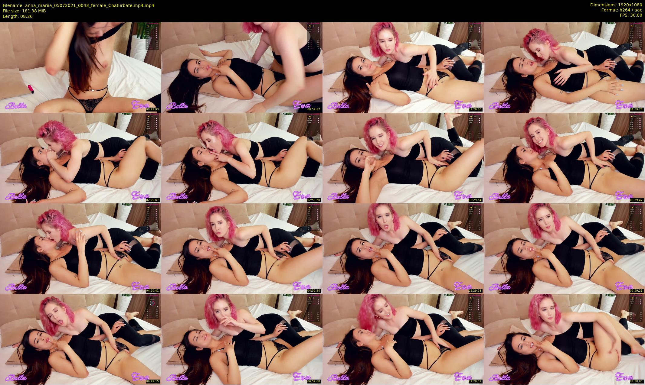 anna_mariia — 9 minute Chaturbate couple cam show recording, 1080p, Jul 5, 2021