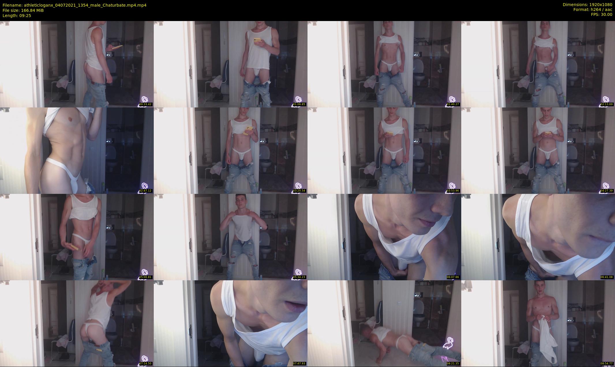 athleticloganx — 10 minute Chaturbate male cam show recording, 1080p, Jul 4, 2021