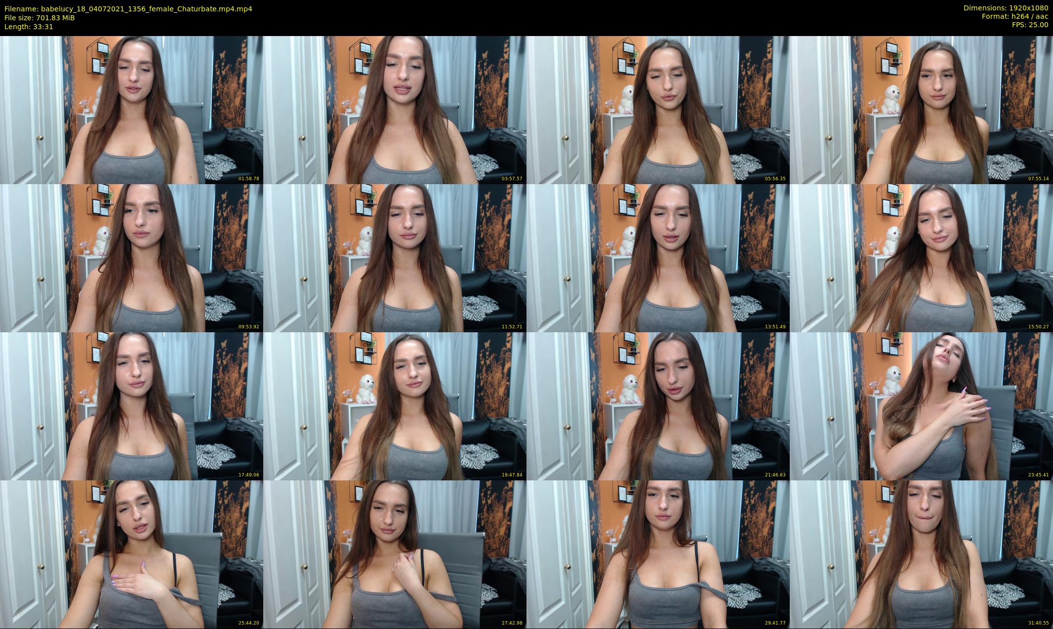 babelucy_18 — 34 minute Chaturbate female cam show recording, 1080p, Jul 4, 2021