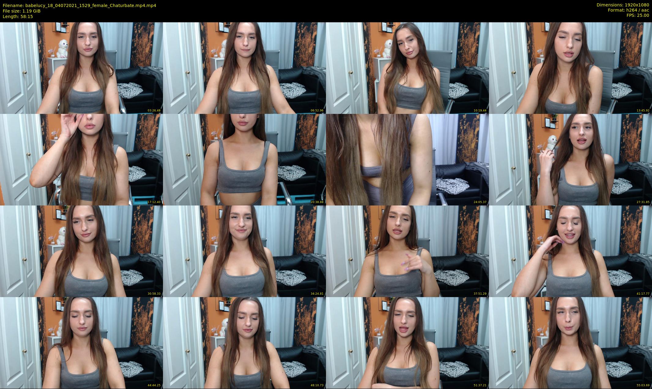 babelucy_18 — 59 minute Chaturbate female cam show recording, 1080p, Jul 4, 2021