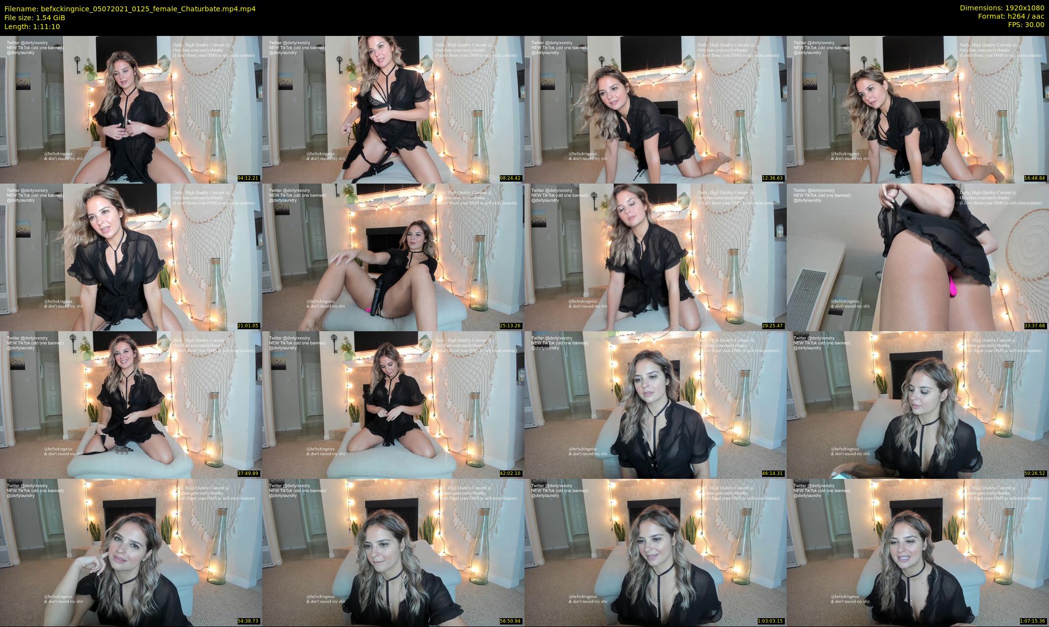 befxckingnice — 72 minute Chaturbate female cam show recording, 1080p, Jul 5, 2021