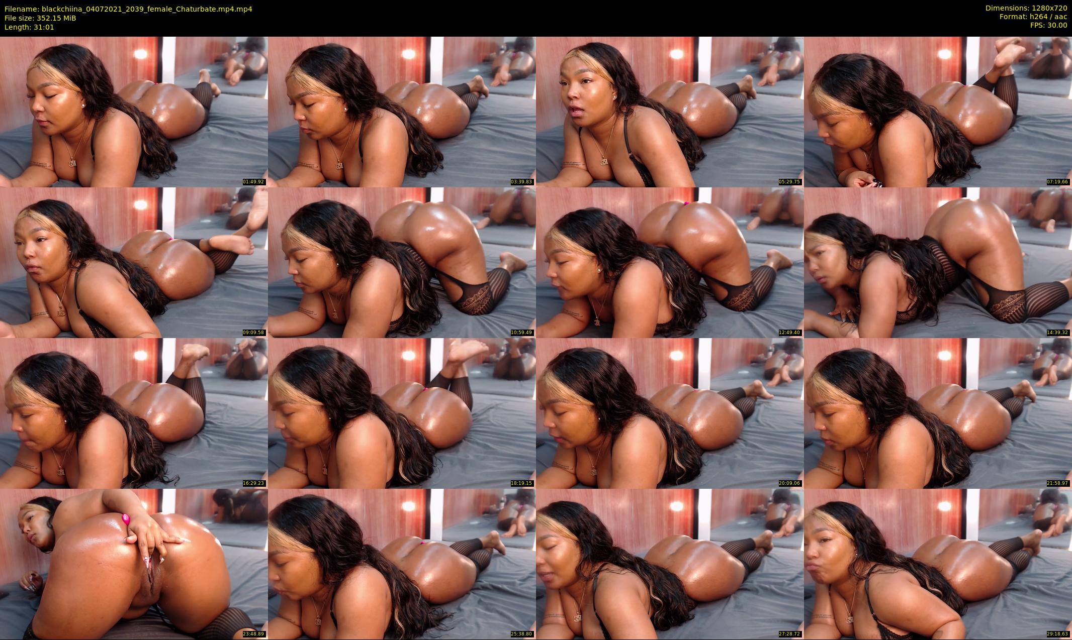 blackchiina — 32 minute Chaturbate female cam show recording, 720p, Jul 4, 2021