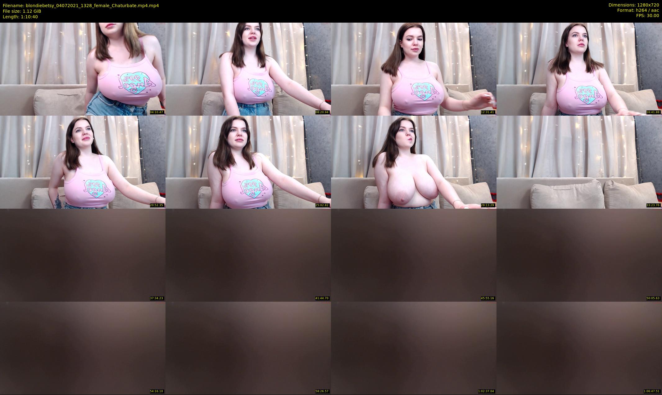 blondiebetsy — 71 minute Chaturbate female cam show recording, 720p, Jul 4, 2021