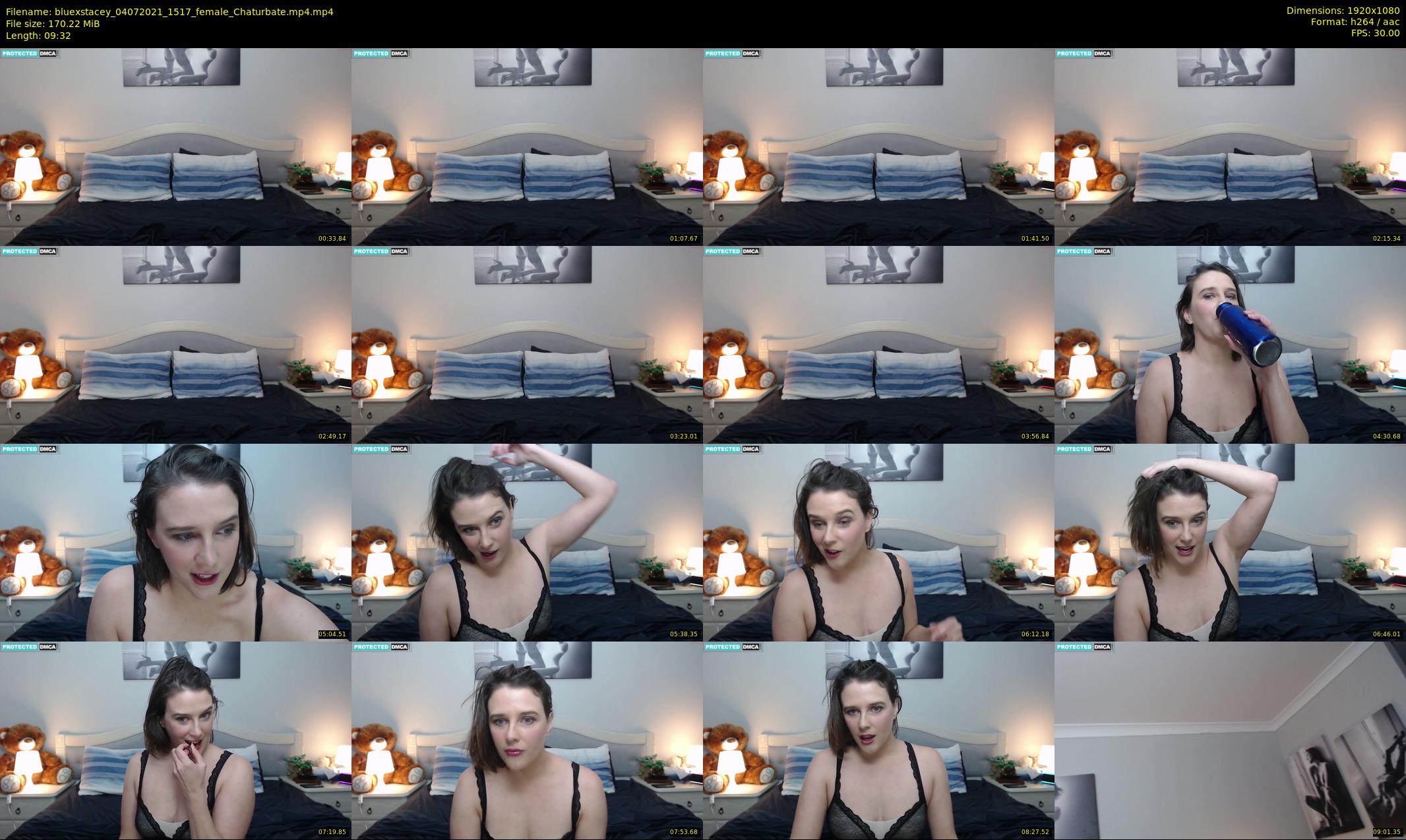 bluexstacey — 10 minute Chaturbate female cam show recording, 1080p, Jul 4, 2021