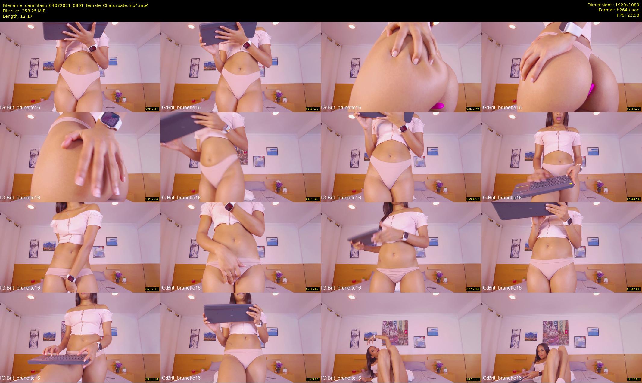 camilitasu — 13 minute Chaturbate female cam show recording, 1080p, Jul 4, 2021